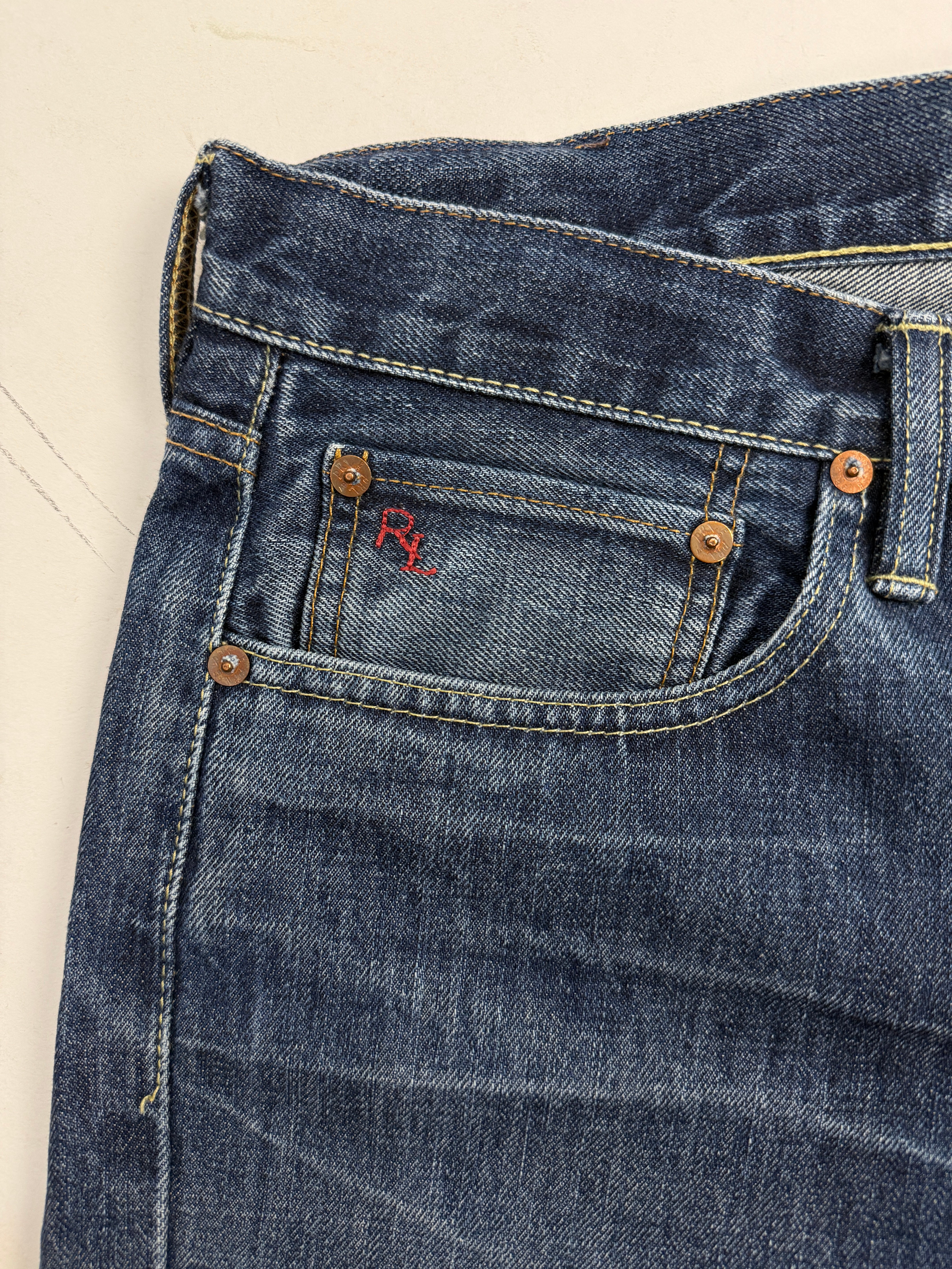 Jeans Vintage Polo Ralph Lauren Dark Indigo W34 - Taglia (IT50)