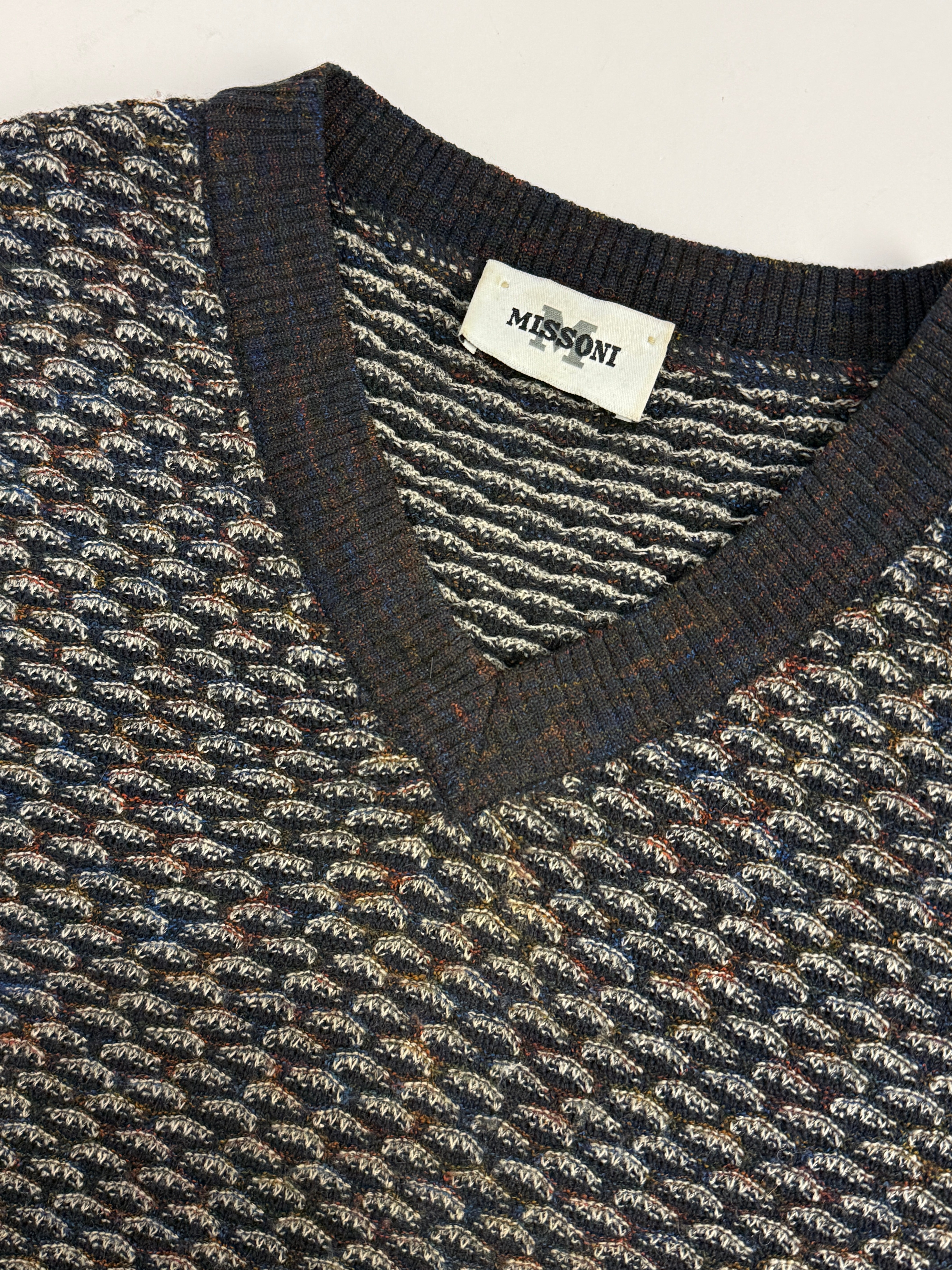 gilet missoni vintage da uomo 