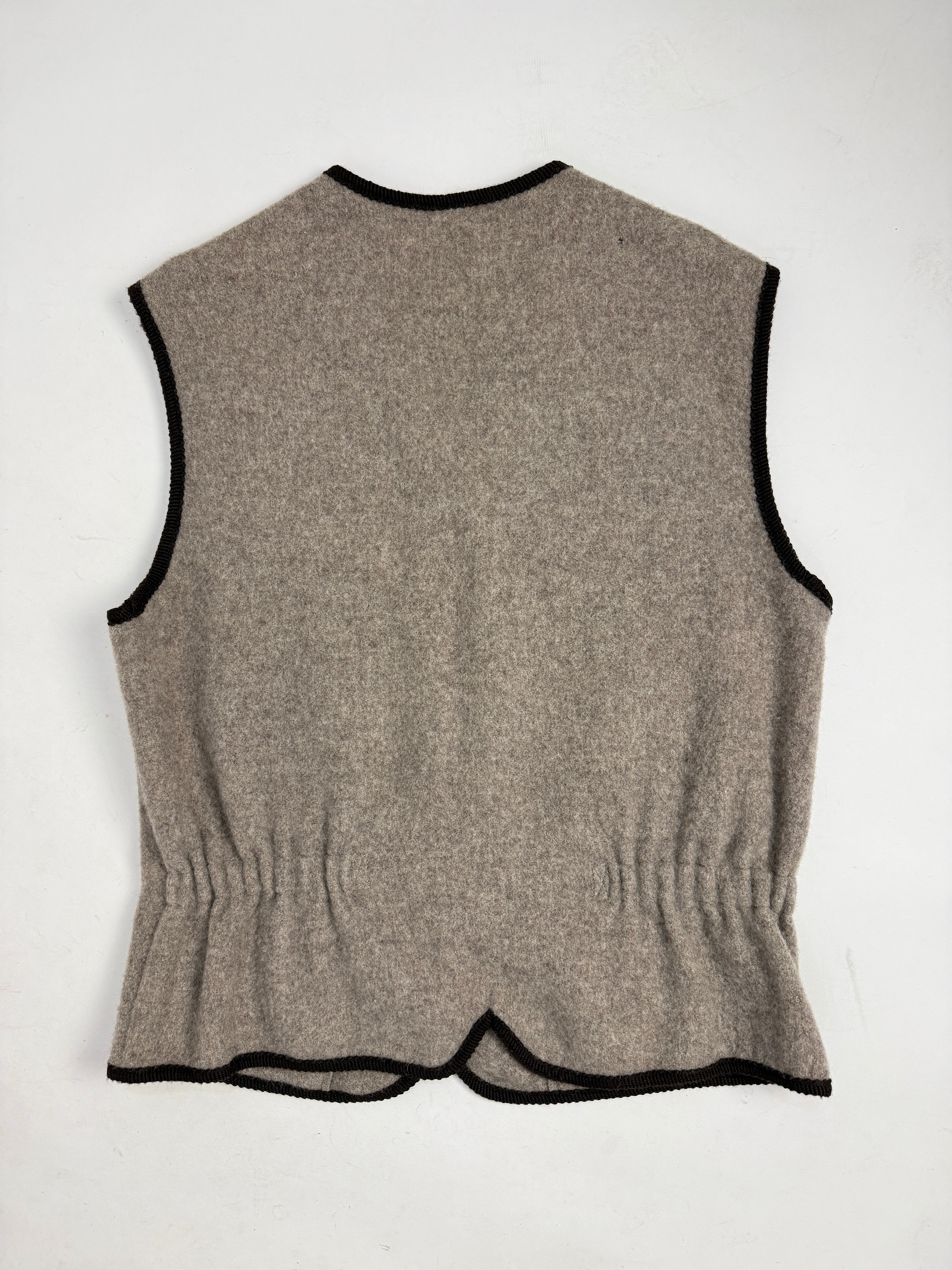 Gilet in pura lana vintage