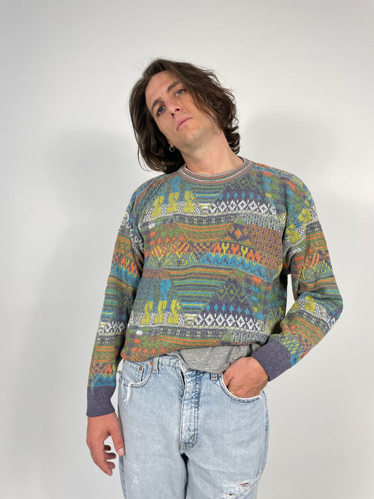 Maglione anni '80 in cotone