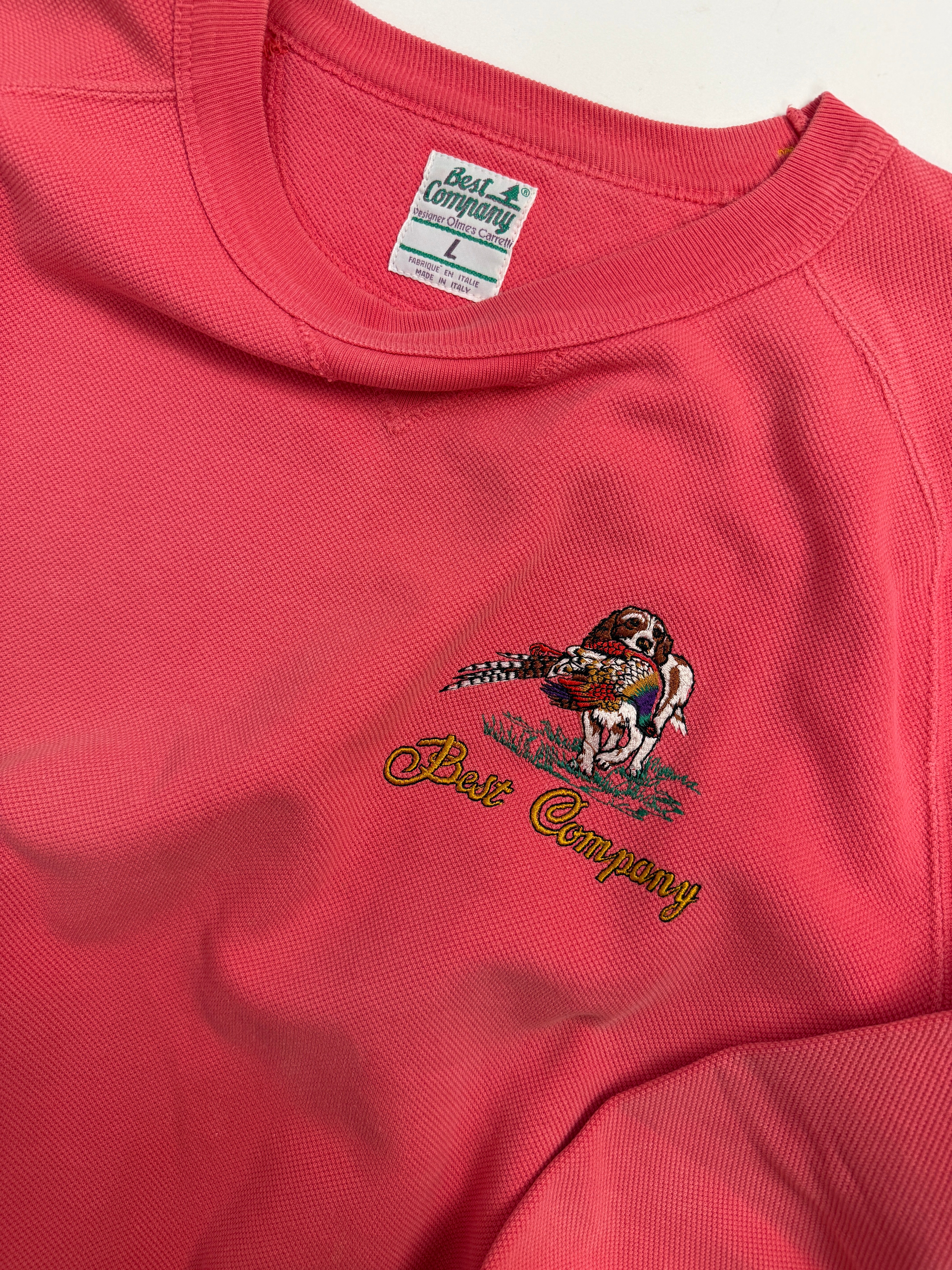 Felpa Vintage Best Company by Olmes Carretti - Taglia L