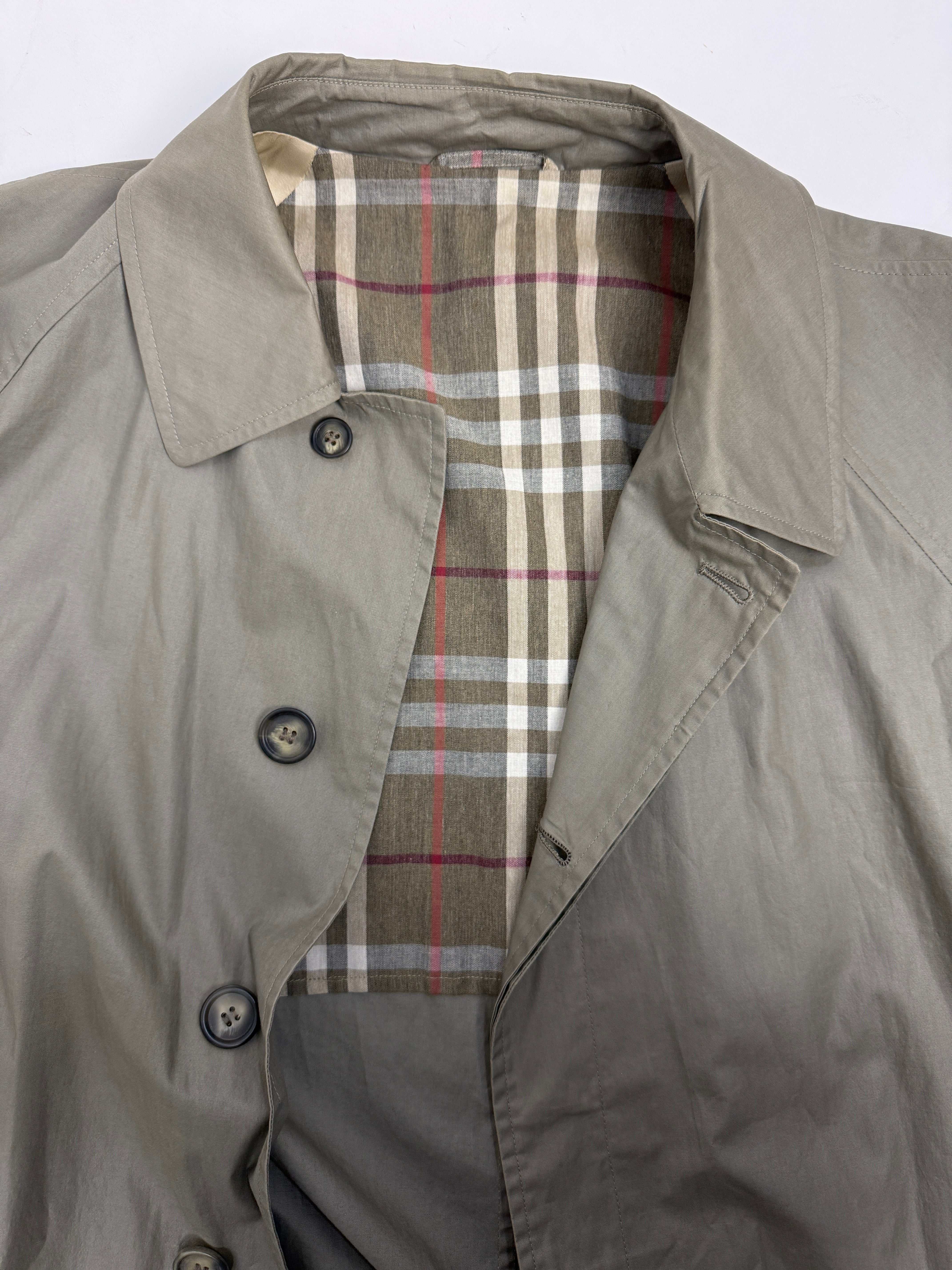 Trench vintage kaki