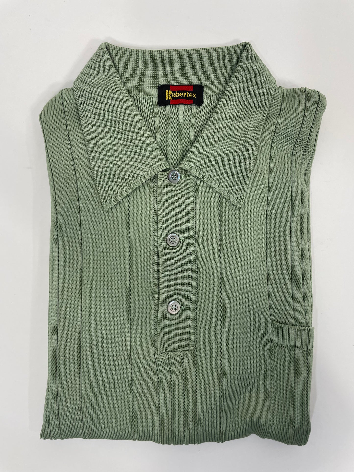 polo-vintage-colore-verde-menta-manica-corta