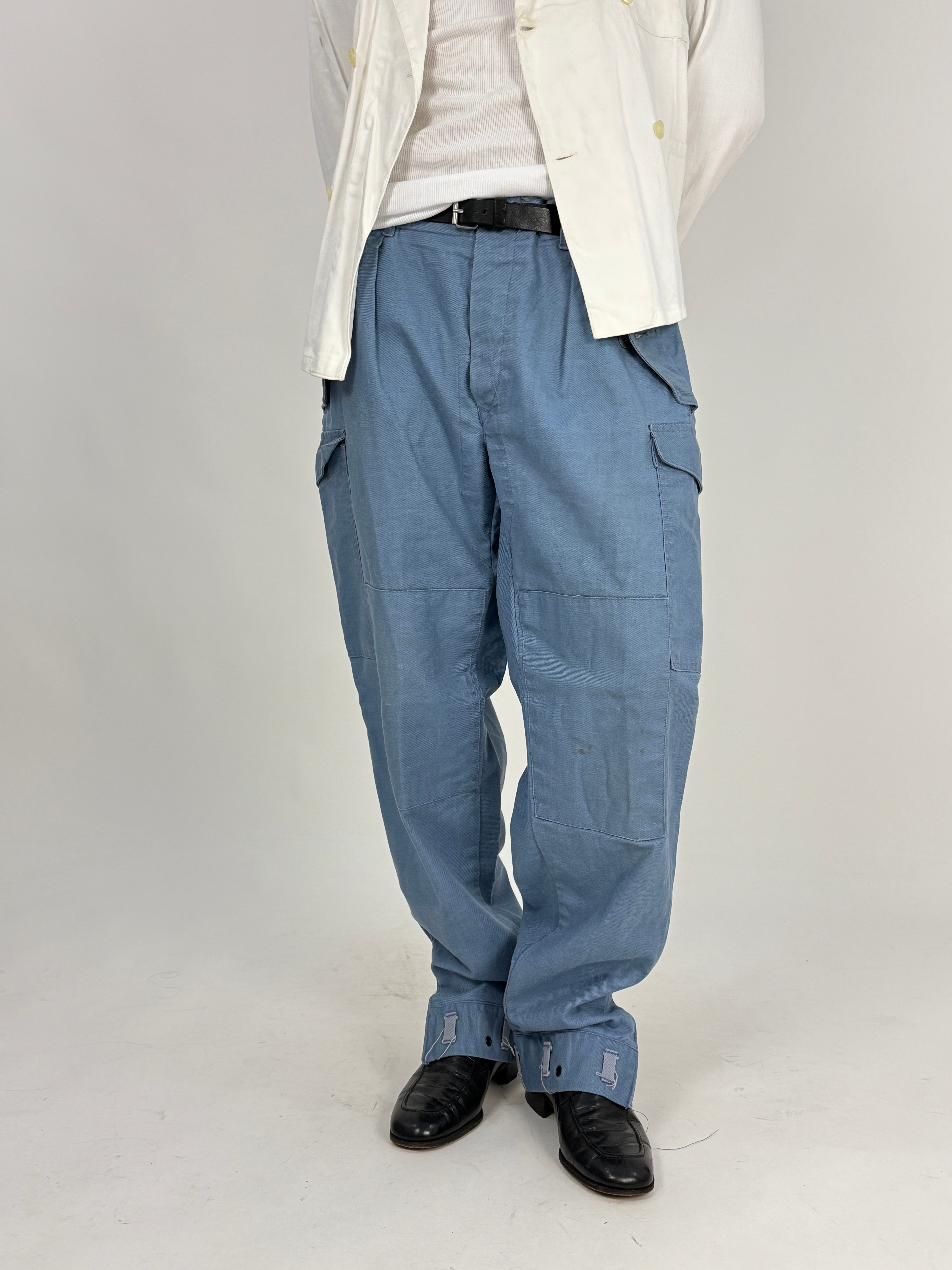 Pantaloni Cargo Protezione Civile Svizzera Anni '70/'80
