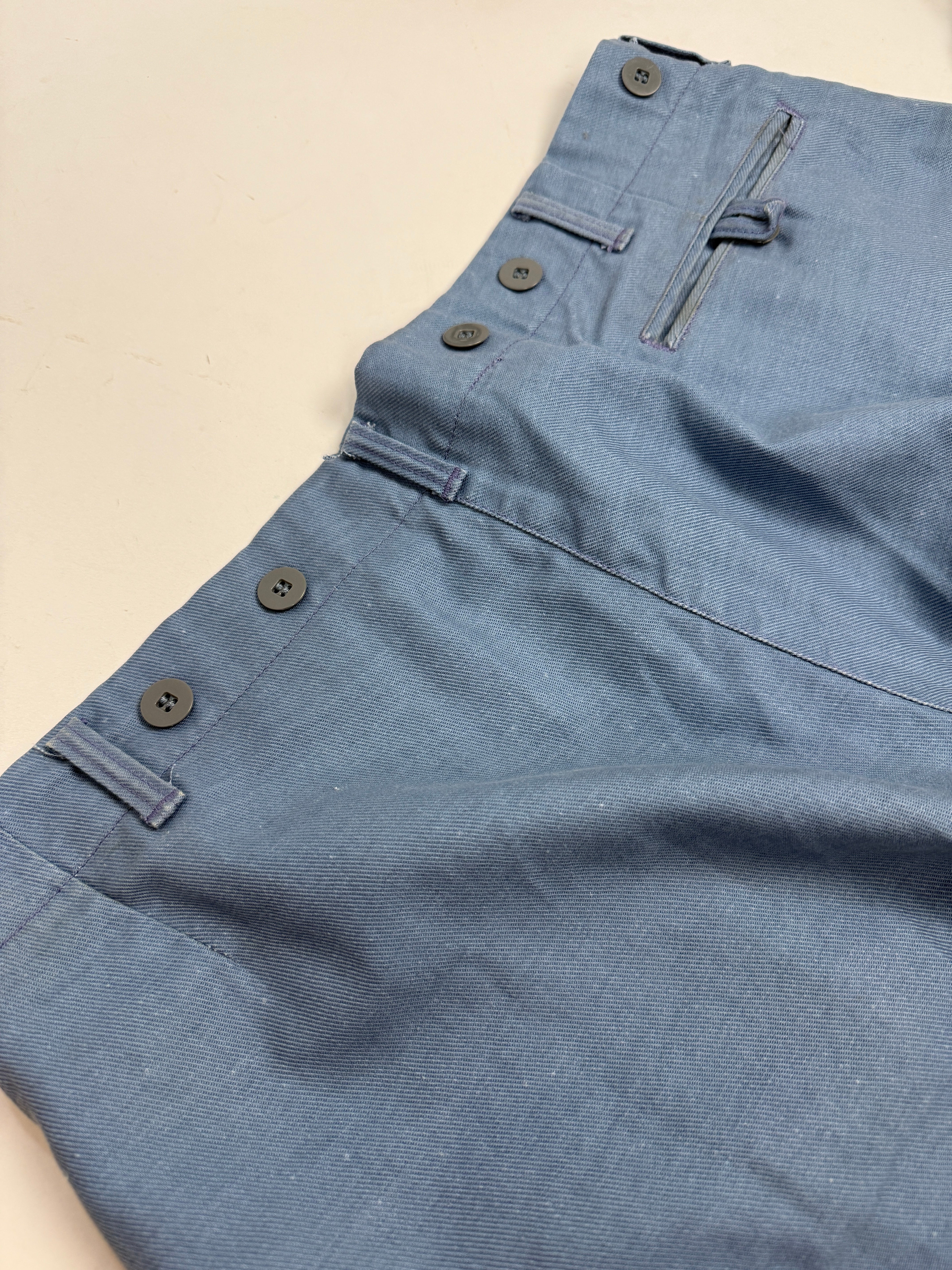 Pantaloni Cargo Protezione Civile Svizzera Anni '70/'80