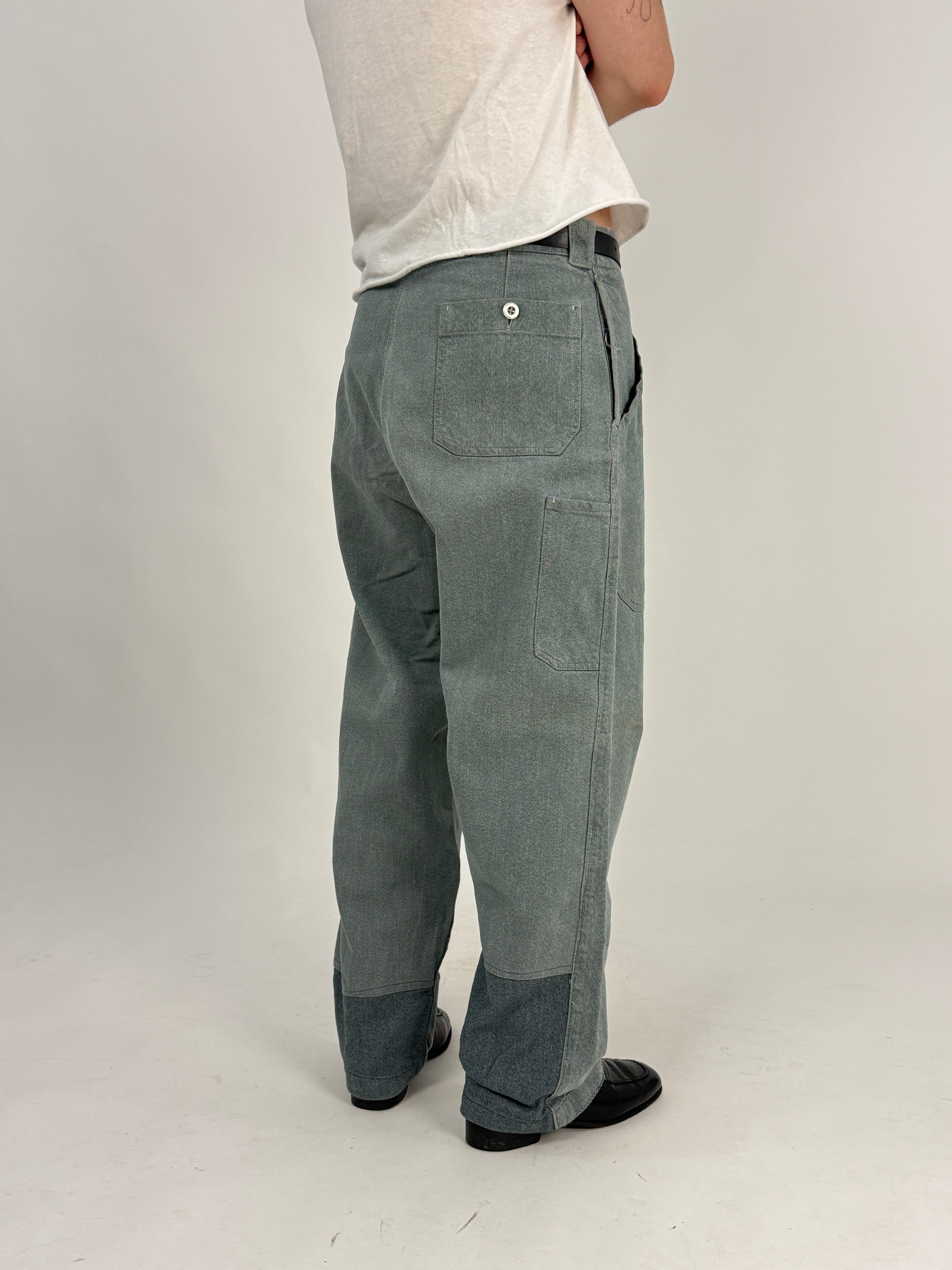Pantaloni Militari da Lavoro Svizzeri Anni '60/'70