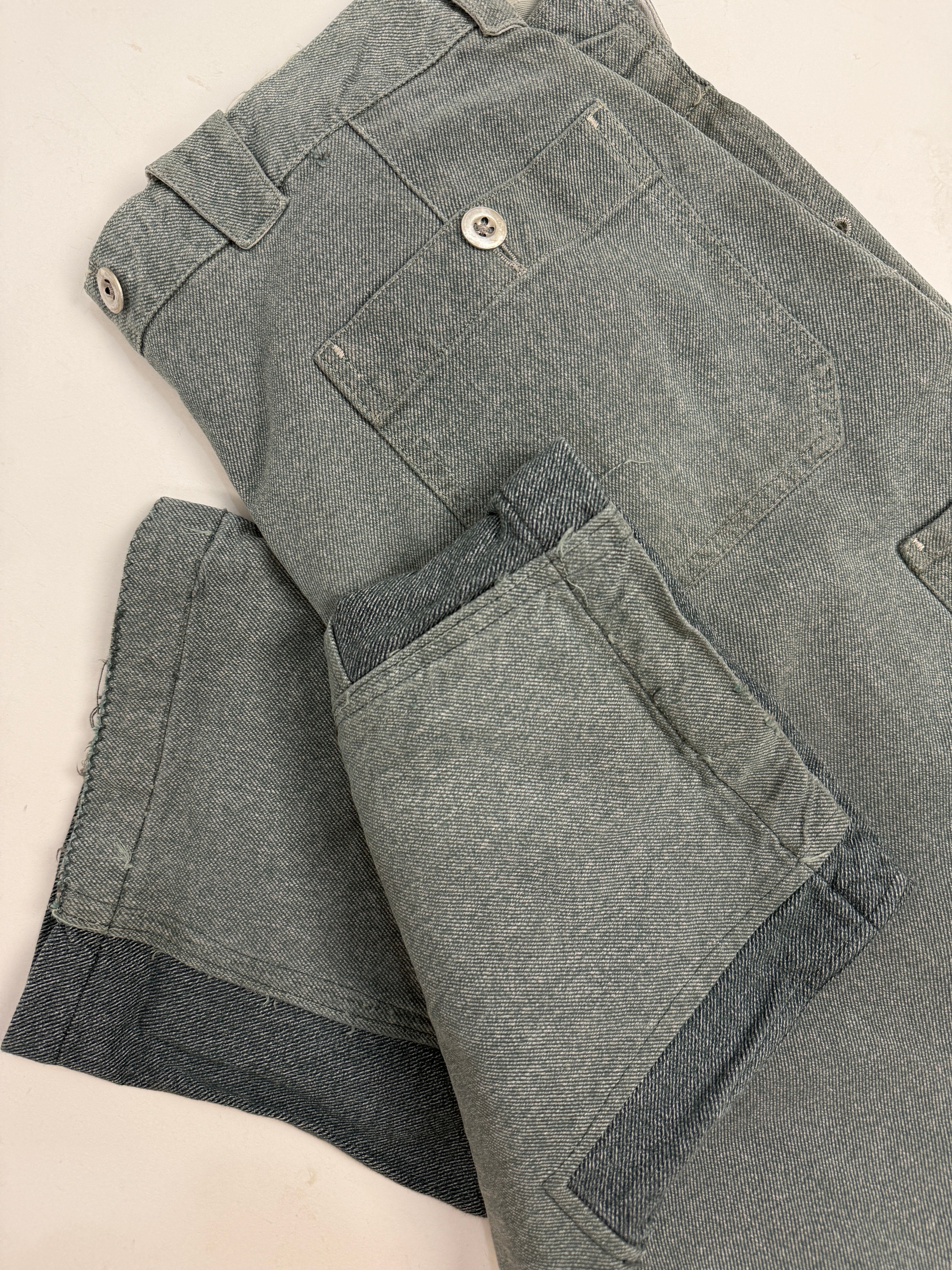 Pantaloni Militari da Lavoro Svizzeri Anni '60/'70