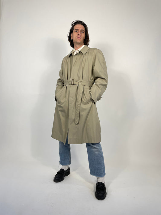 Men s vintage trench coat Vintage clothing on Fangovintage