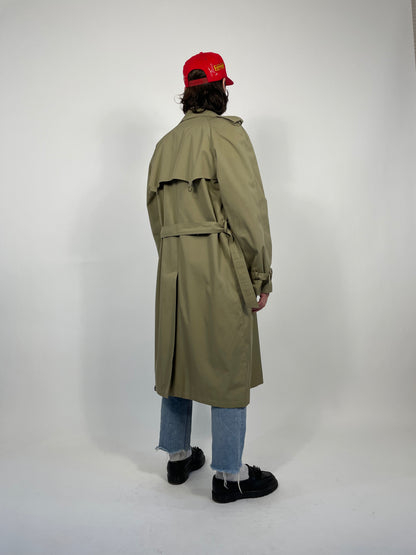 Trench vintage doppiopetto