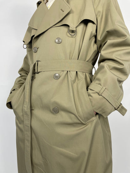 Trench vintage doppiopetto