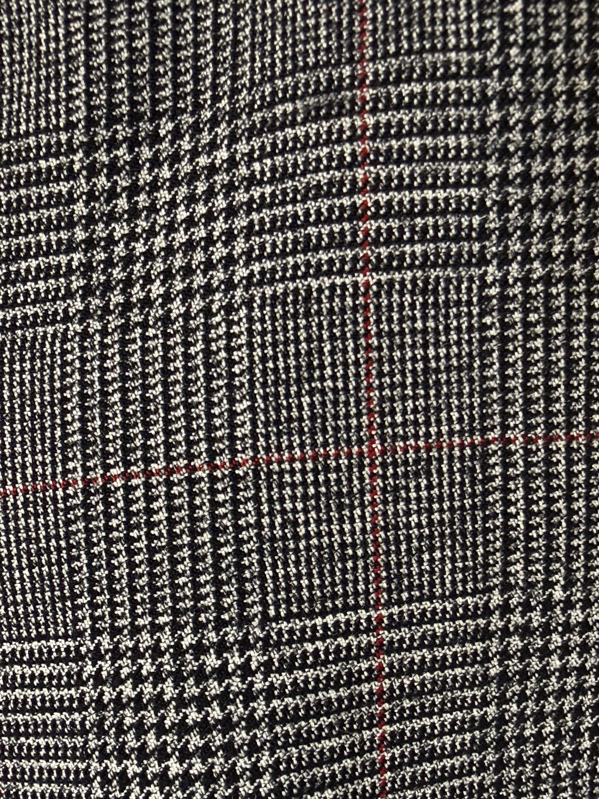 Abito Tre Pezzi Sartoriale Principe di Galles Anni '60 - Taglia 52/54