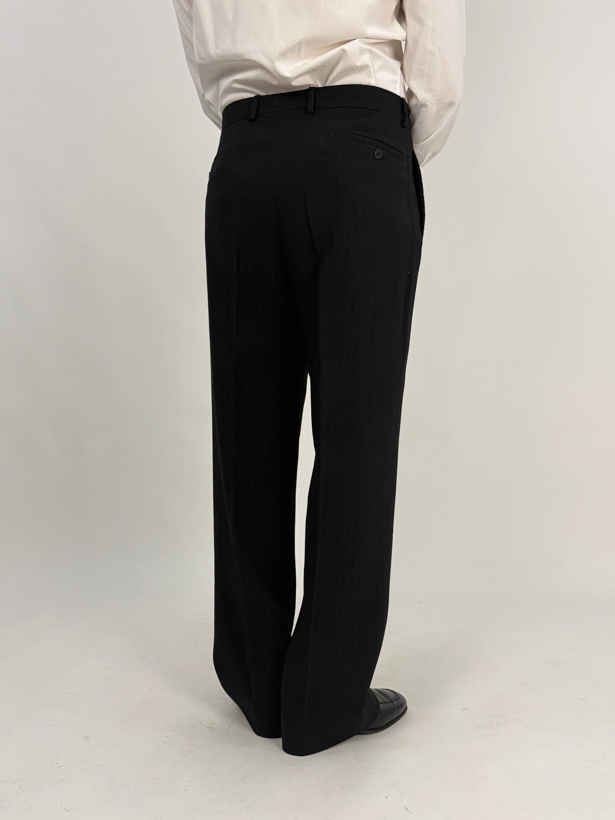 Abito Emporio Armani Vintage Gessato Nero - Taglia 48/50