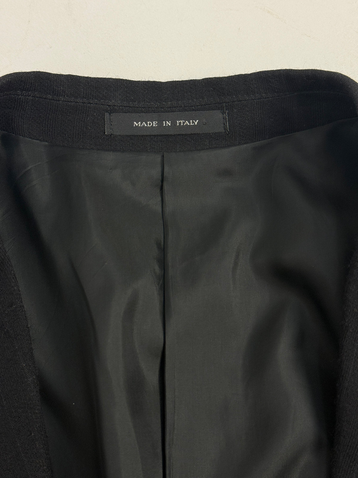 Abito Emporio Armani Vintage Gessato Nero - Taglia 48/50