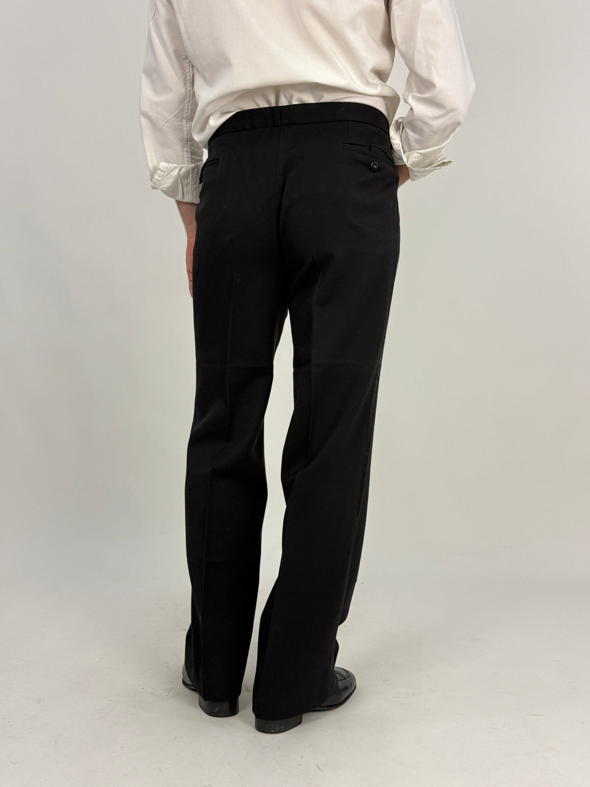 Smoking Vintage Tailor Hoff Pura Lana Vergine Woolmark - Taglia 50/52