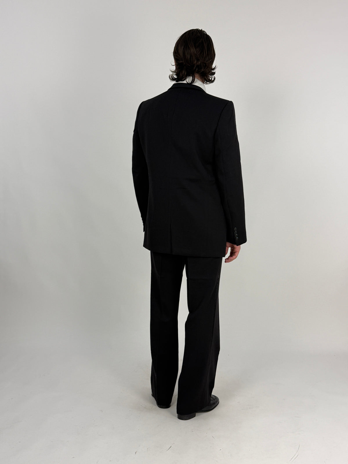 Smoking Vintage Tailor Hoff Pura Lana Vergine Woolmark - Taglia 50/52