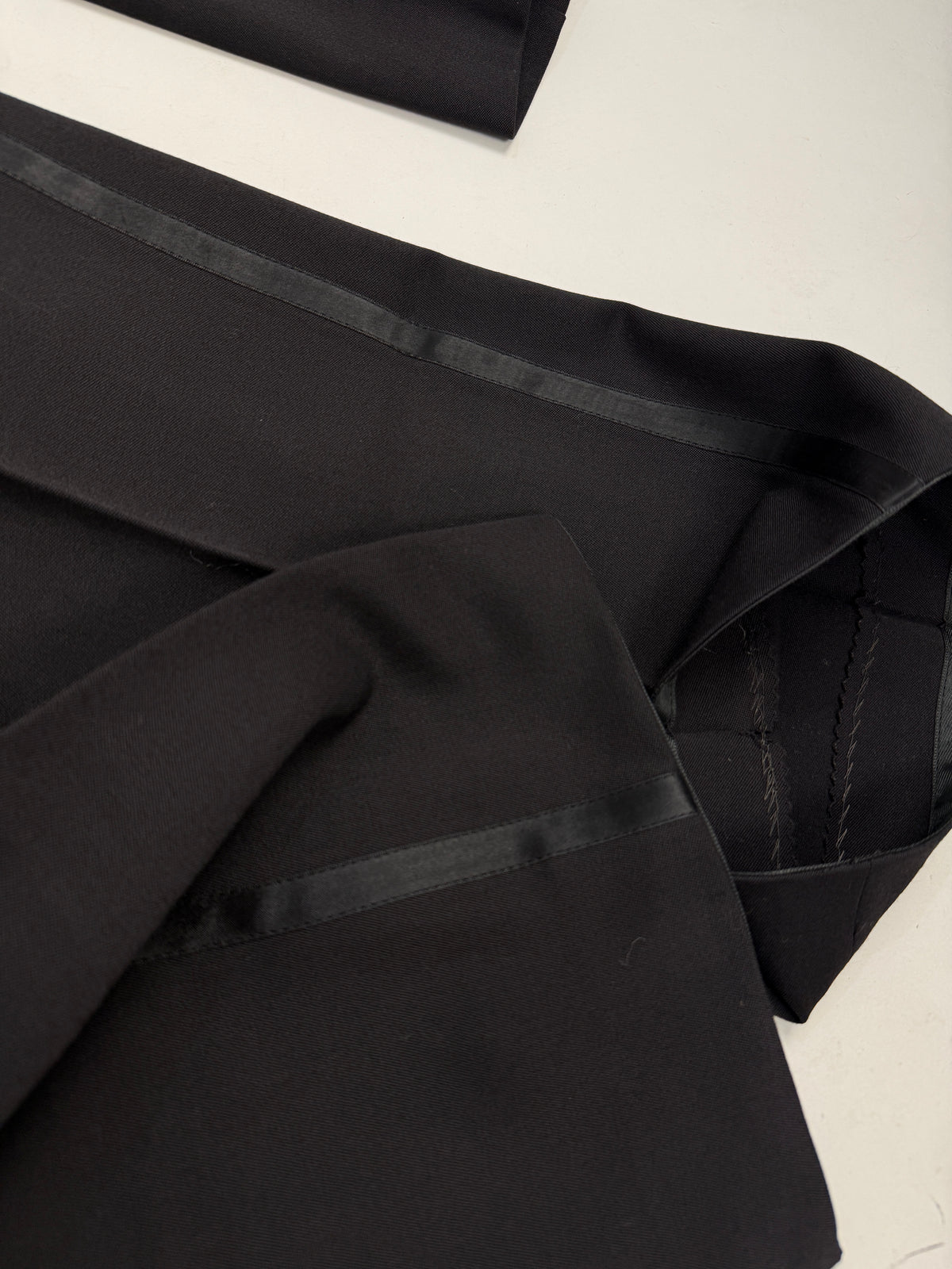 Smoking Vintage Tailor Hoff Pura Lana Vergine Woolmark - Taglia 50/52