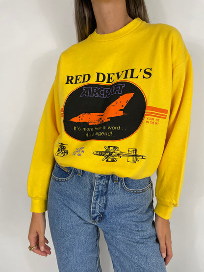 Sweatshirt von Red Devil aus dem Jahr 1980