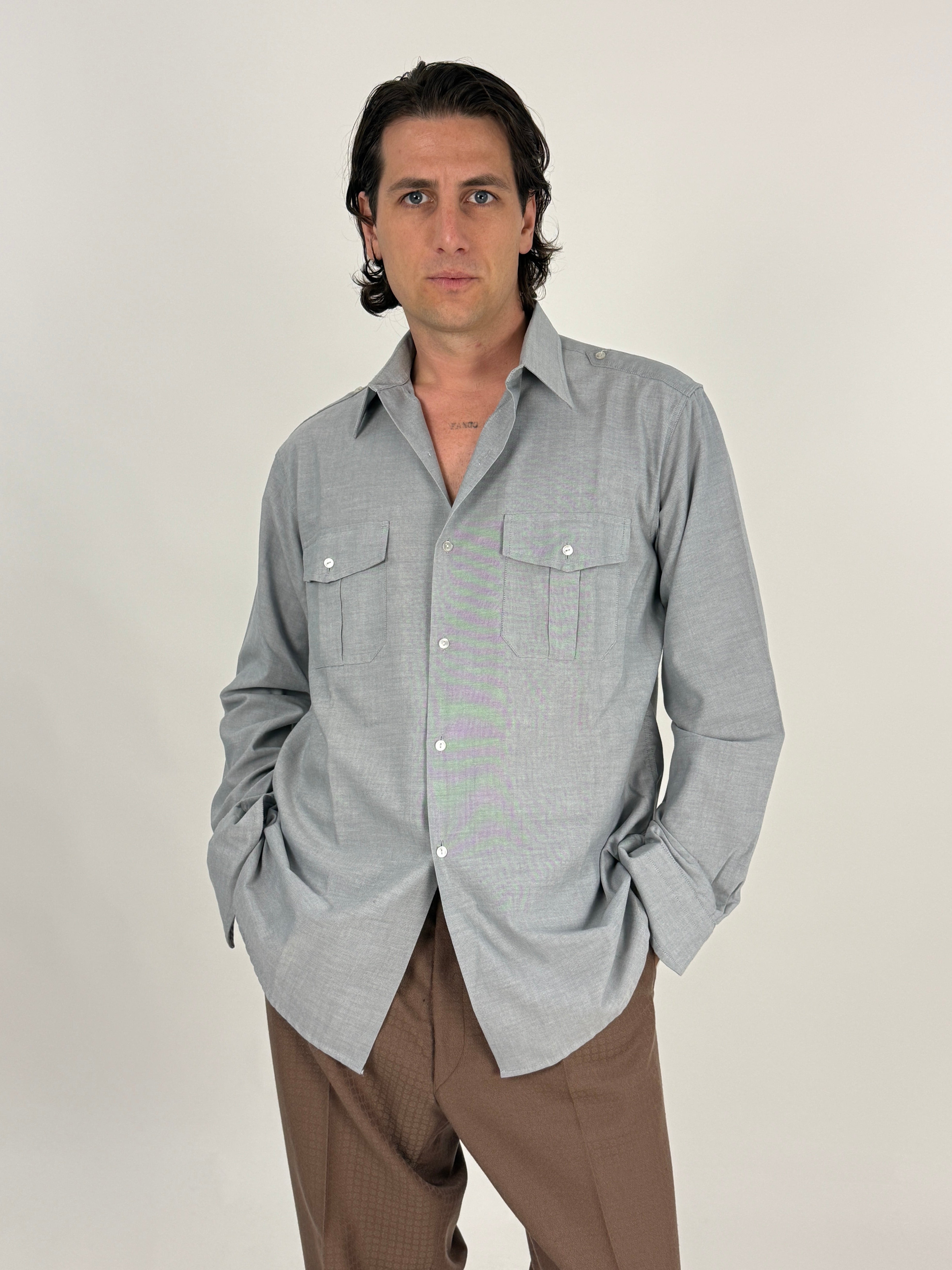 Camicia Utility Anni '70 - Taglia L