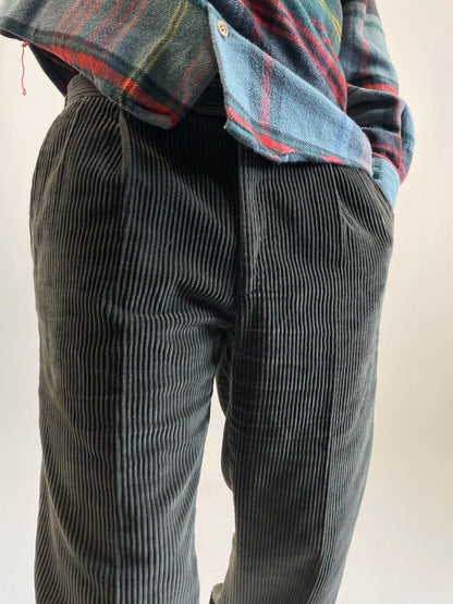 Pantaloni anni '70 velluto a coste