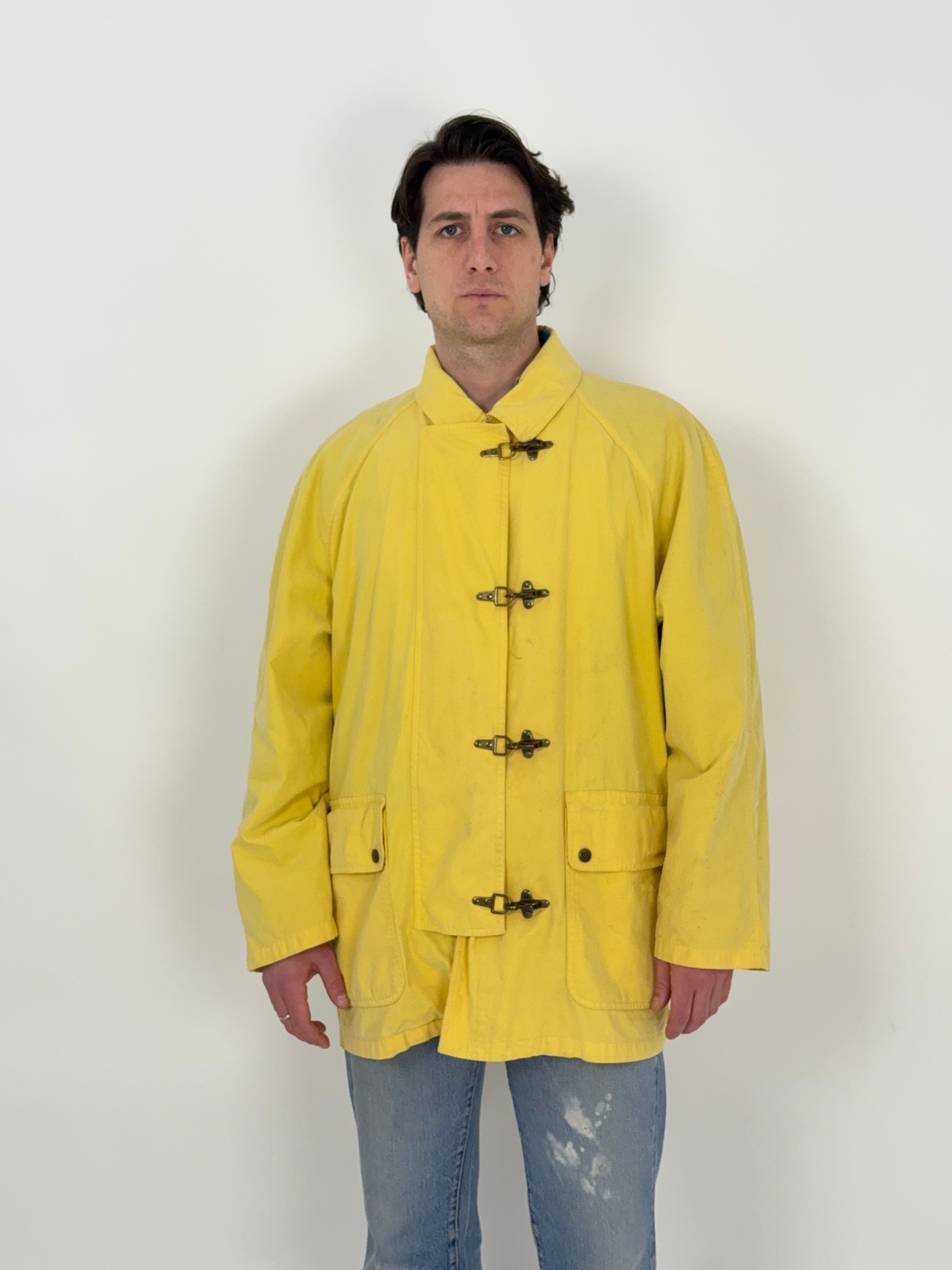 Burberrys' Giacca 4 ganci in cotone