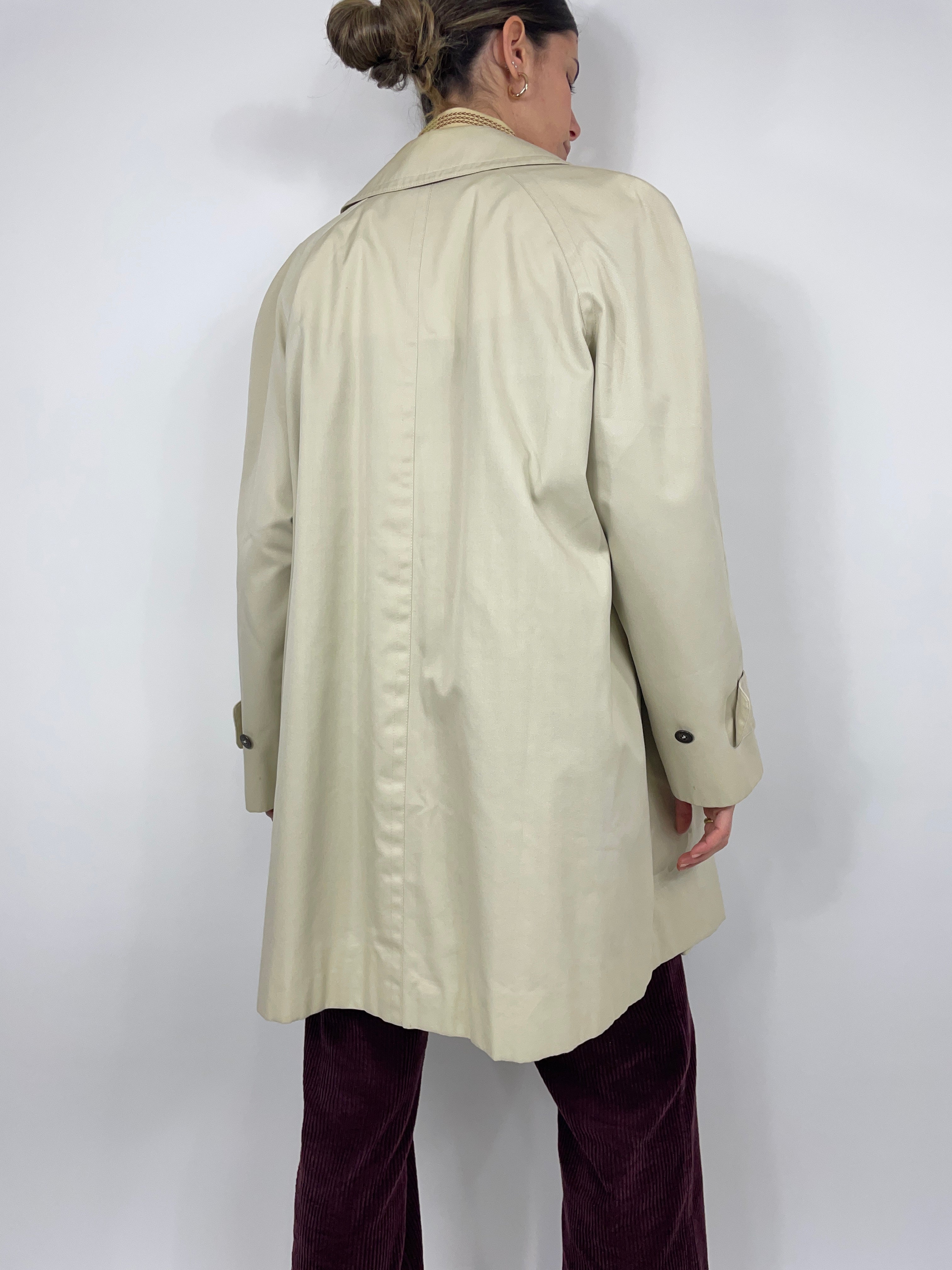 Trench Aquascutum Made in England Donna Fangovintage