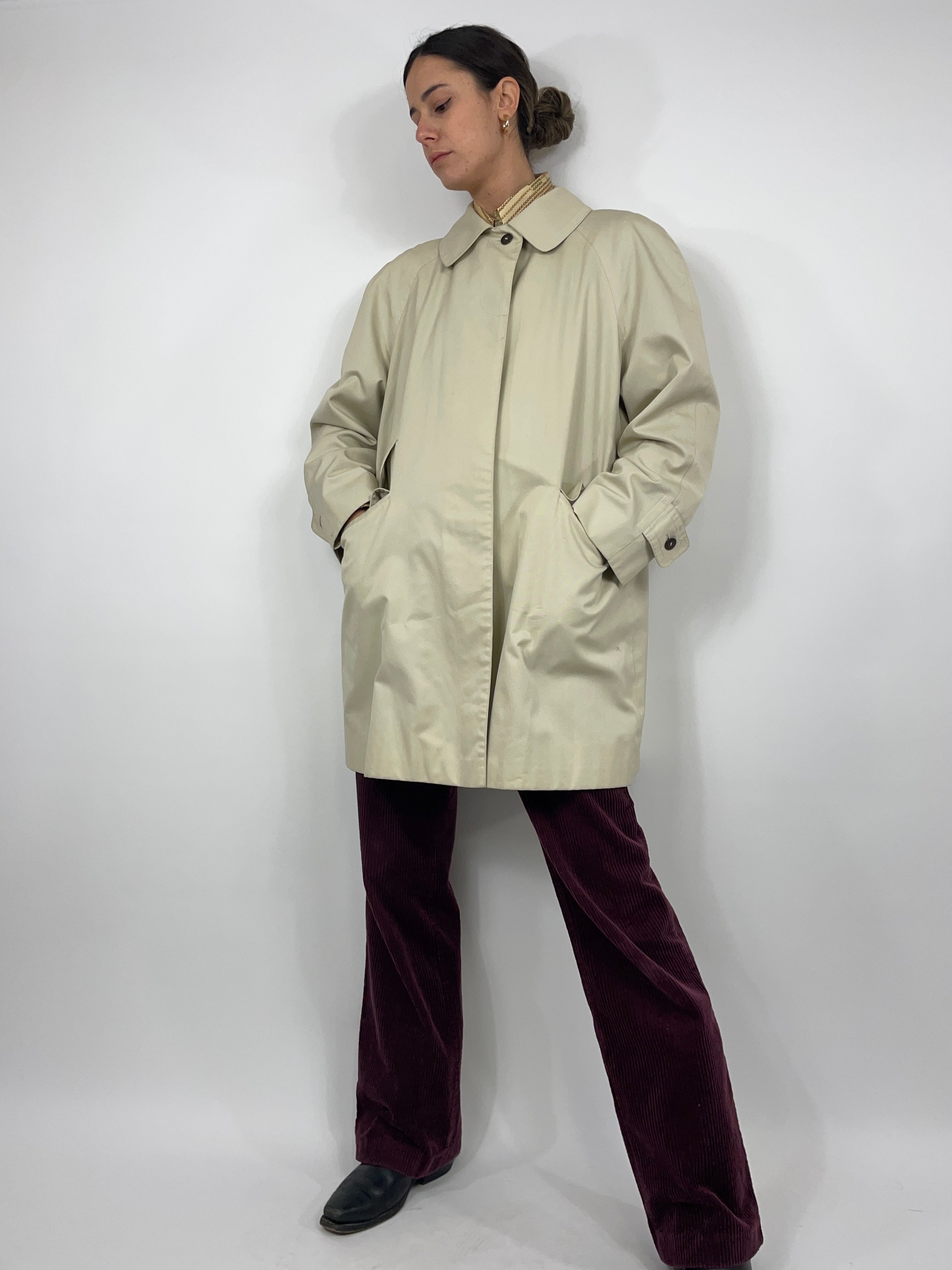 Trench Aquascutum Made in England Donna Fangovintage