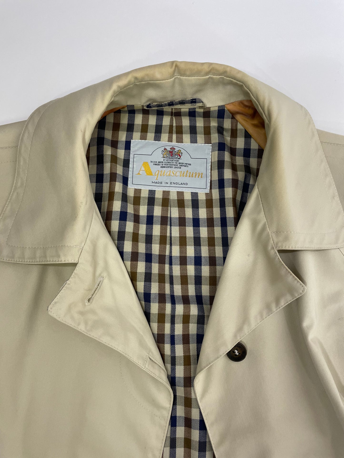 Trench Aquascutum Made in England