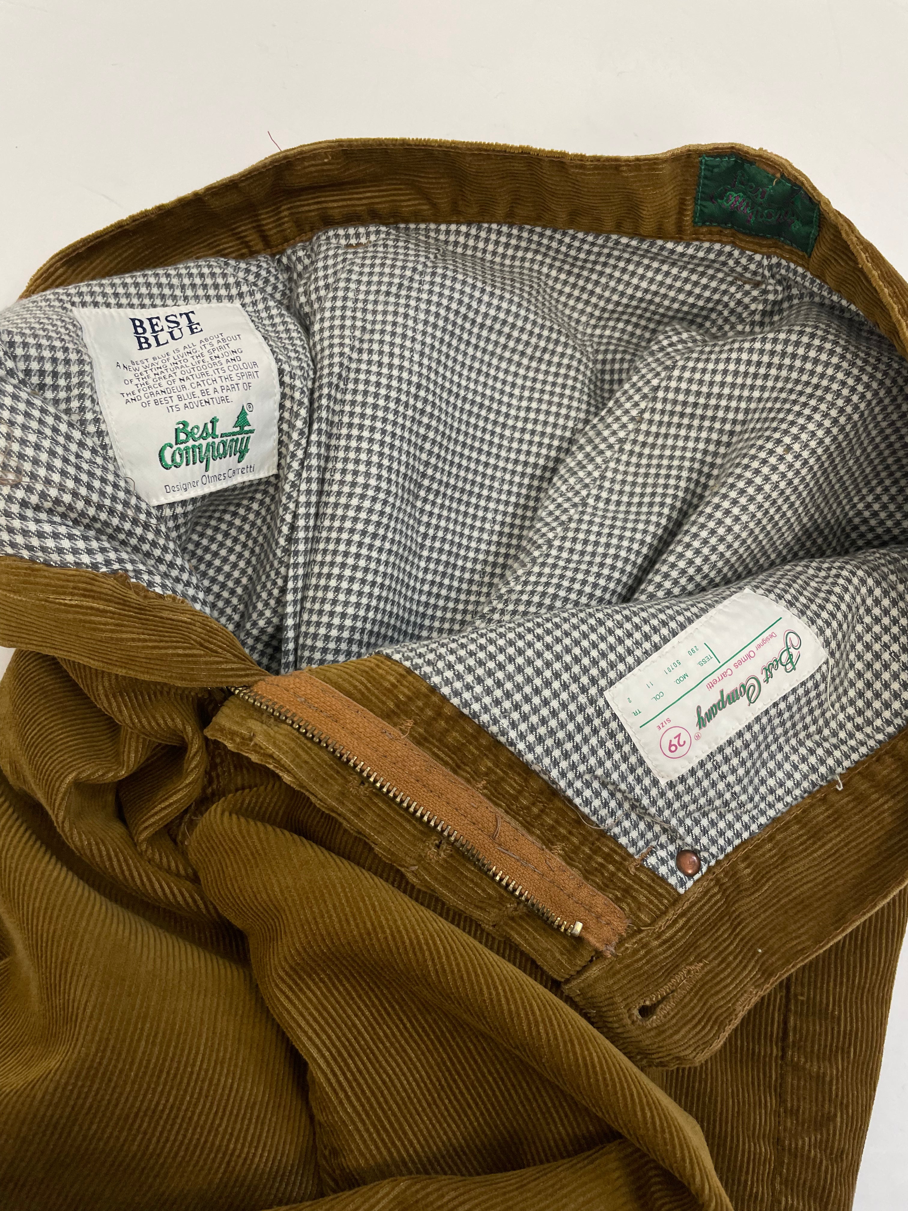 Pantaloni Best Company by Olmes Carretti anni '90