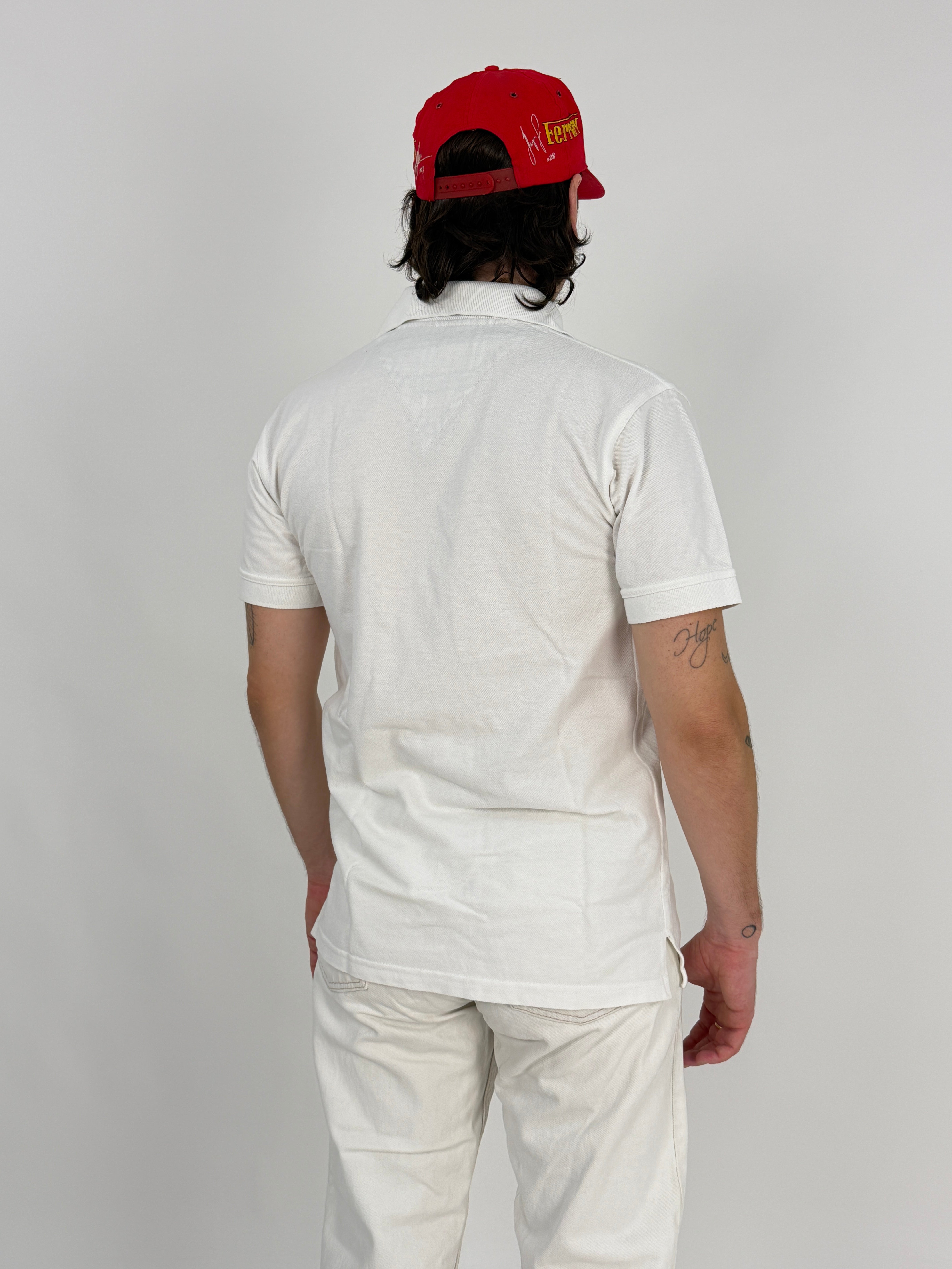 Polo Burberry London Vintage Bianca - Taglia L