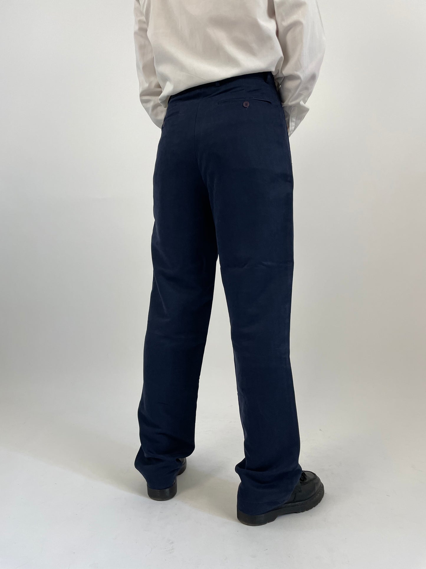 Pantaloni vintage con pence