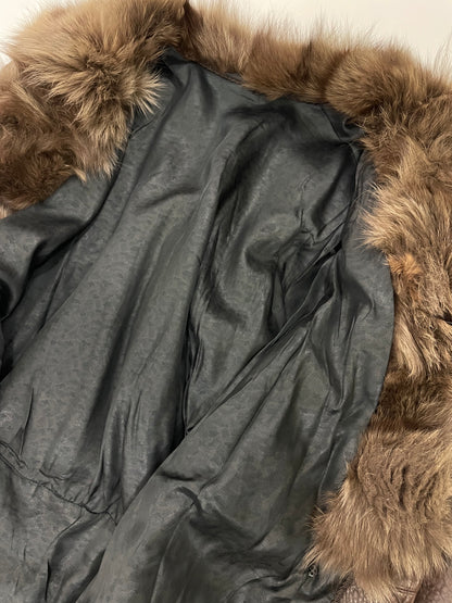 Leather jacket e pelliccia