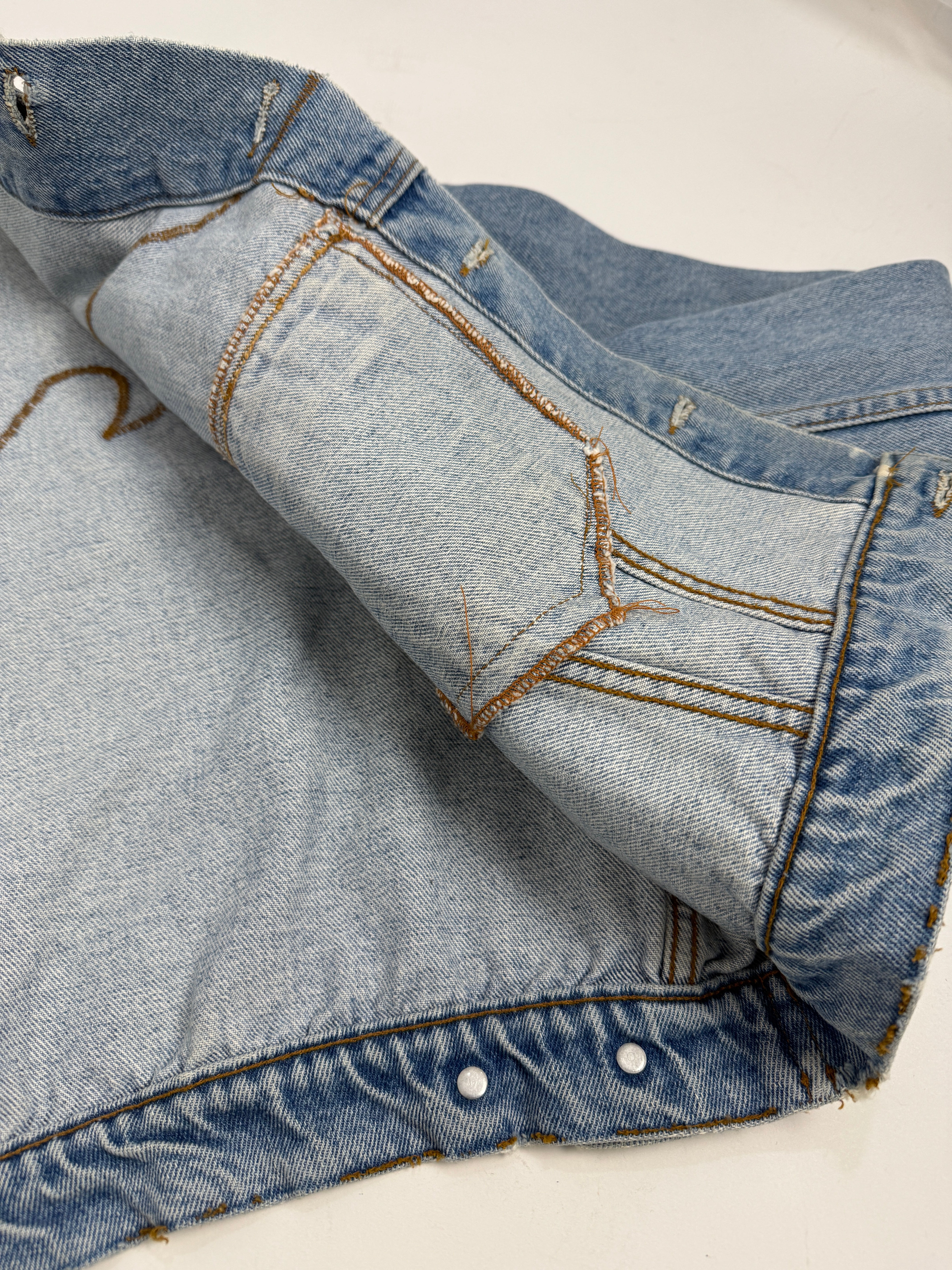 Vintage Lee Riders denim jacket Cropped - USA