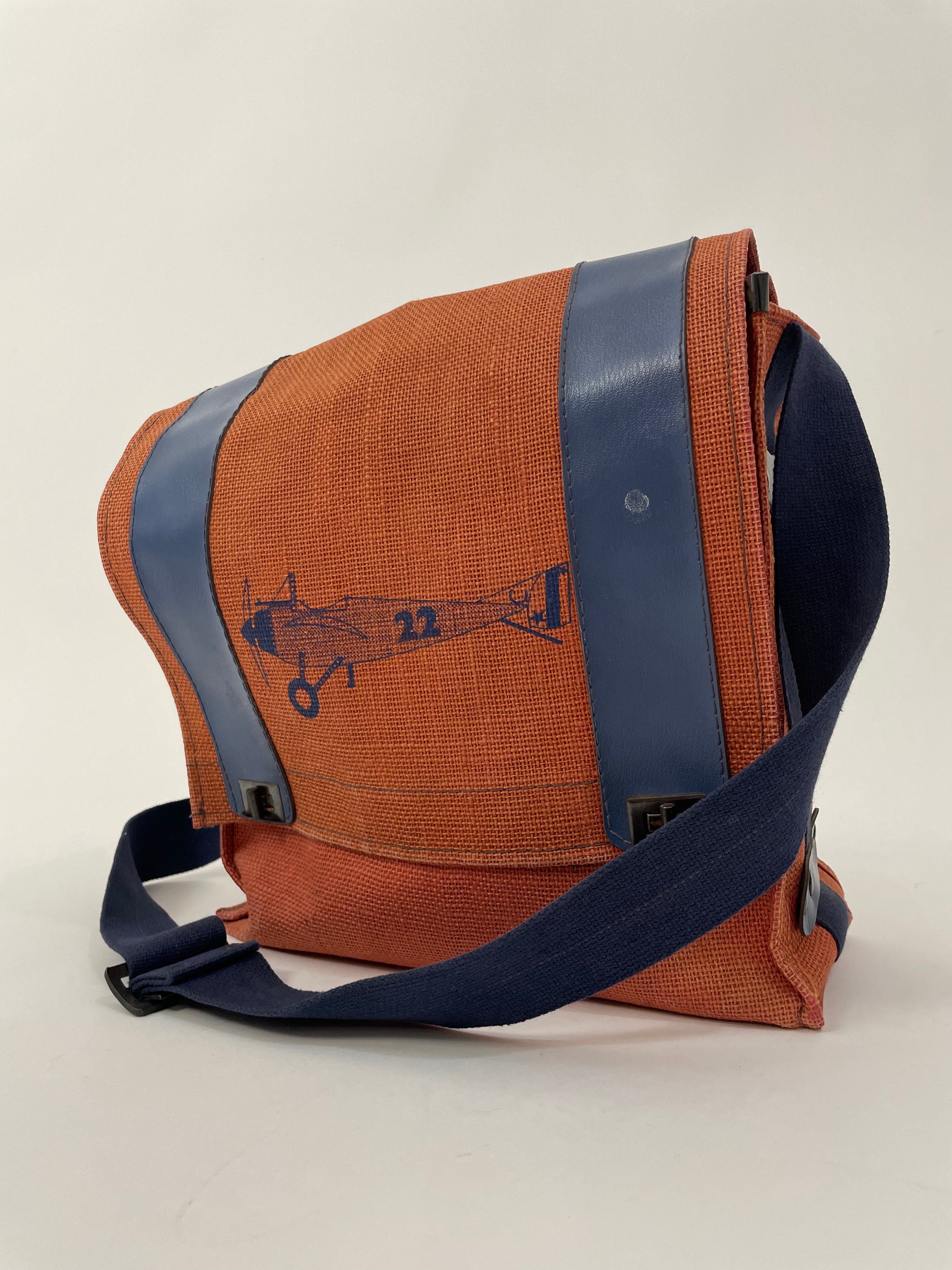 Borsa a tracolla in tela vintage