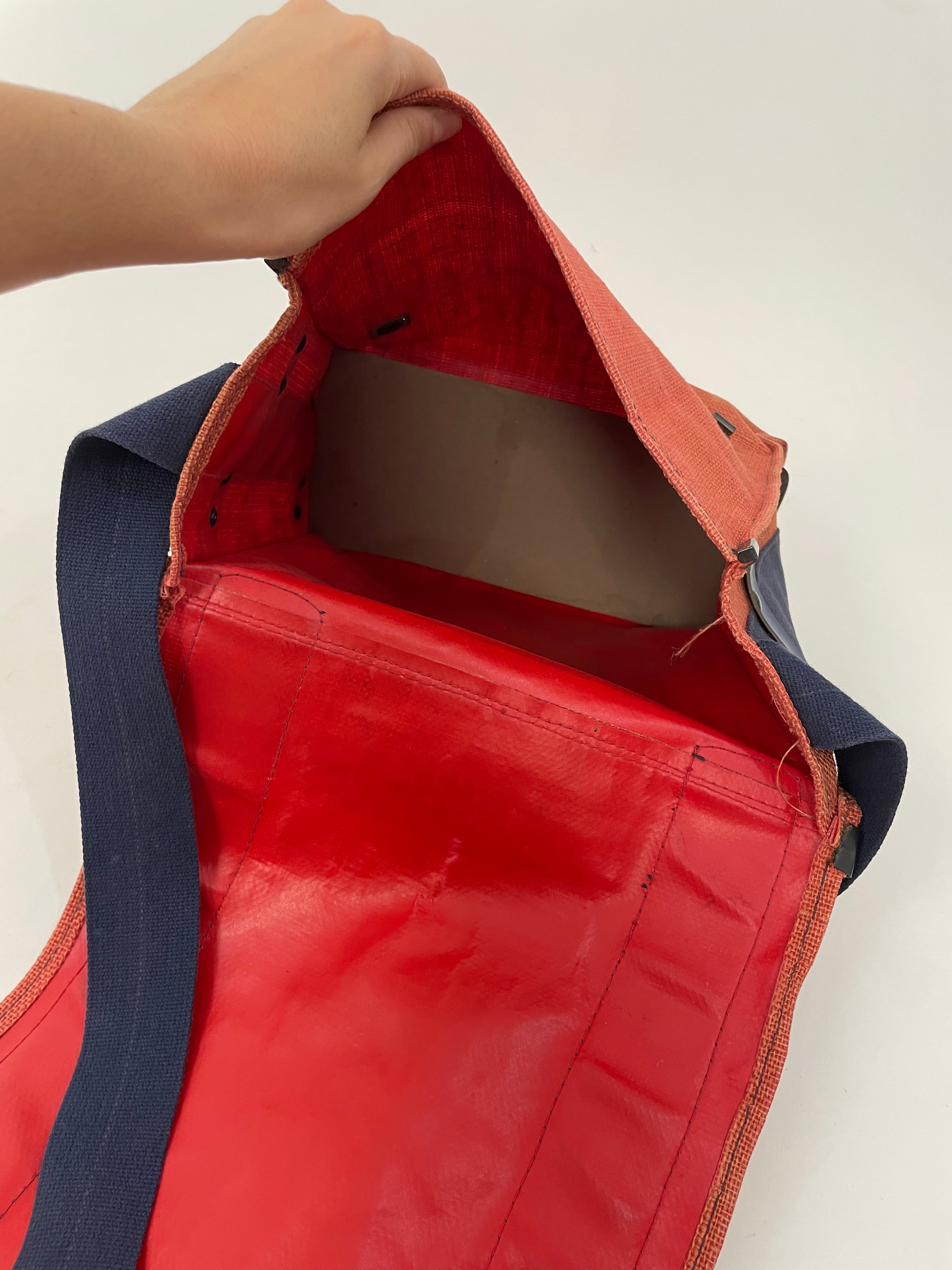Borsa a tracolla in tela vintage