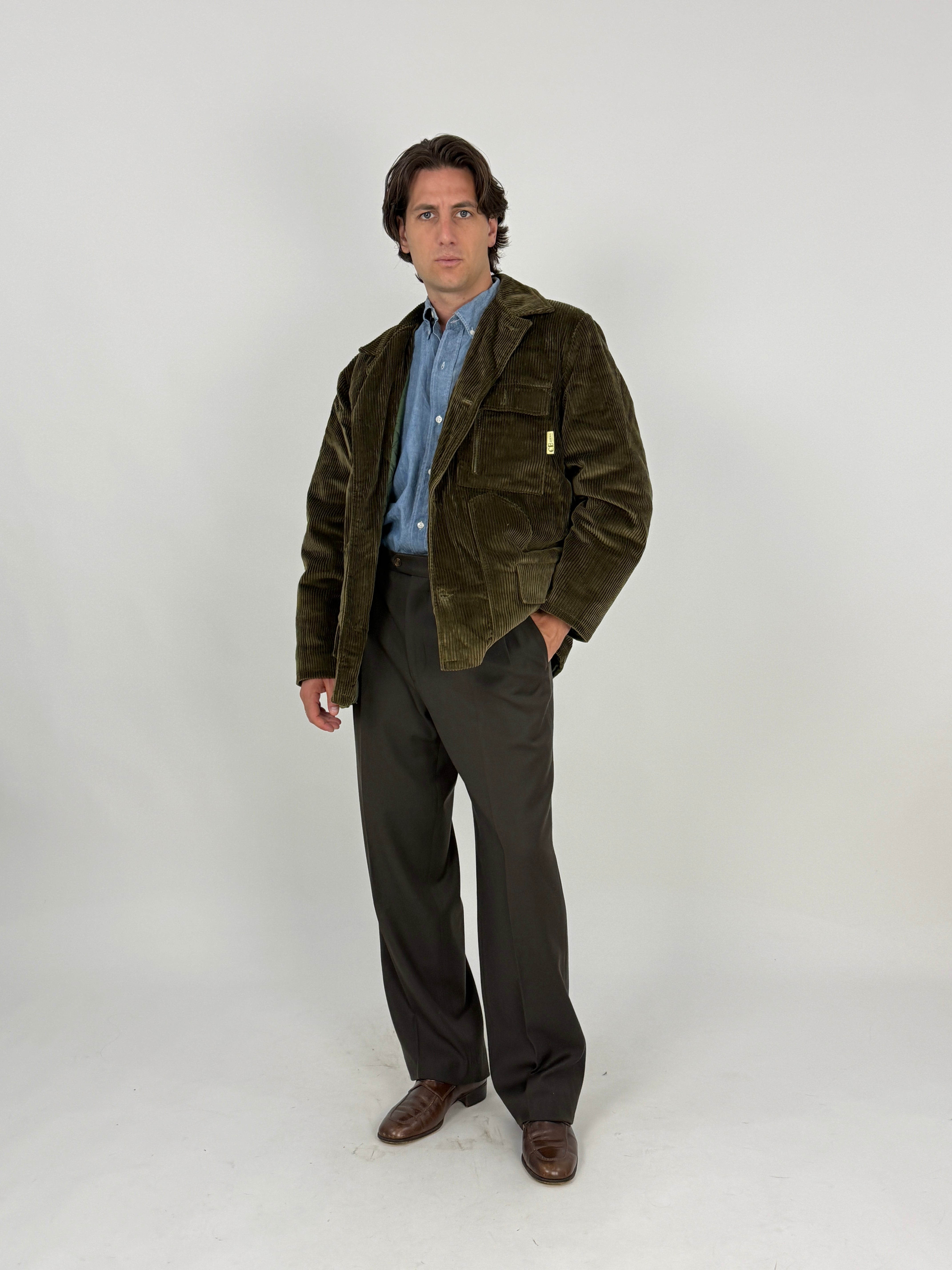 Hunting Jacket Brema Velluto Duca Visconti Vintage - Taglia L