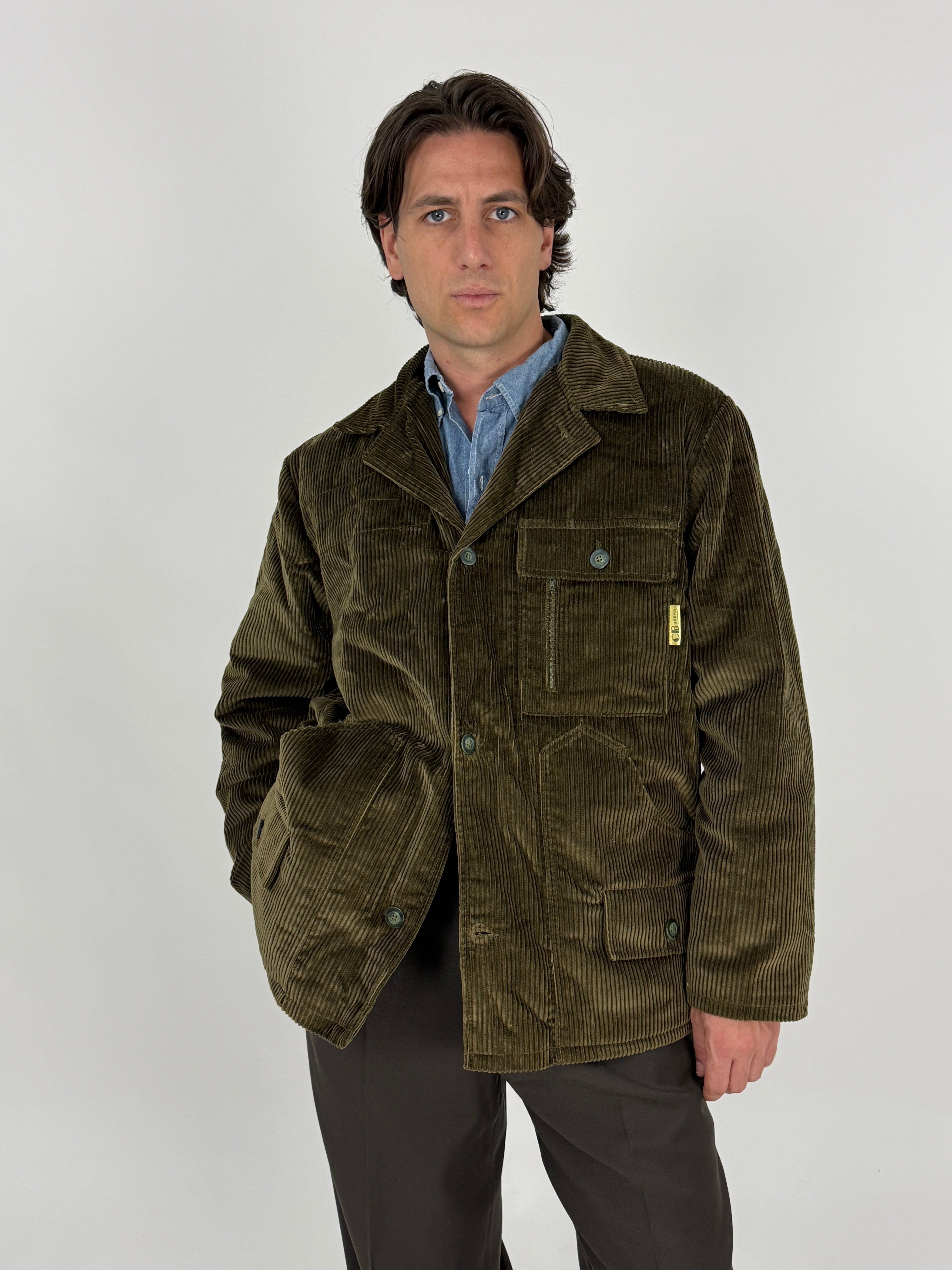 Hunting Jacket Brema Velluto Duca Visconti Vintage - Taglia L