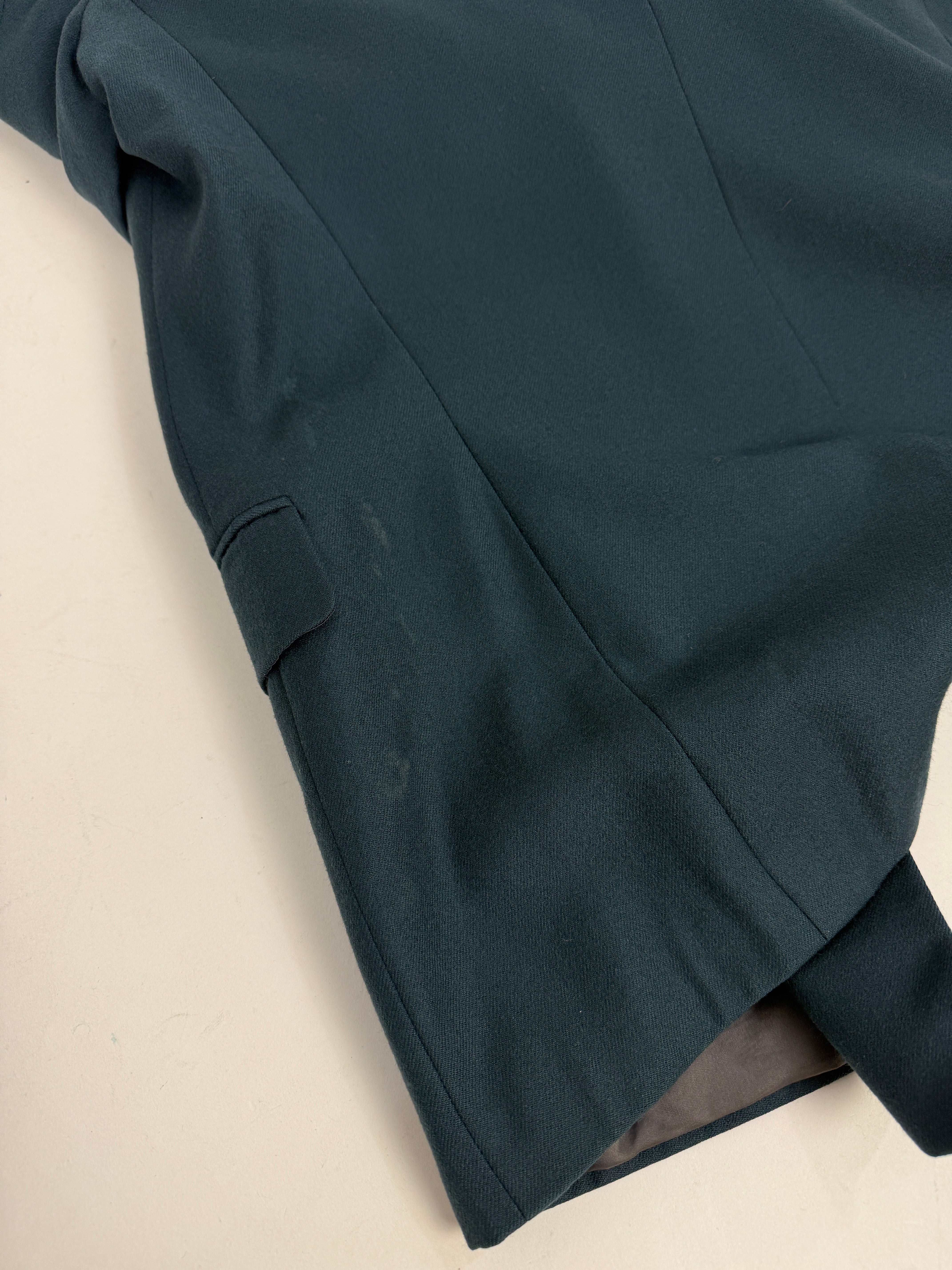 Completo vintage in pura lana verde