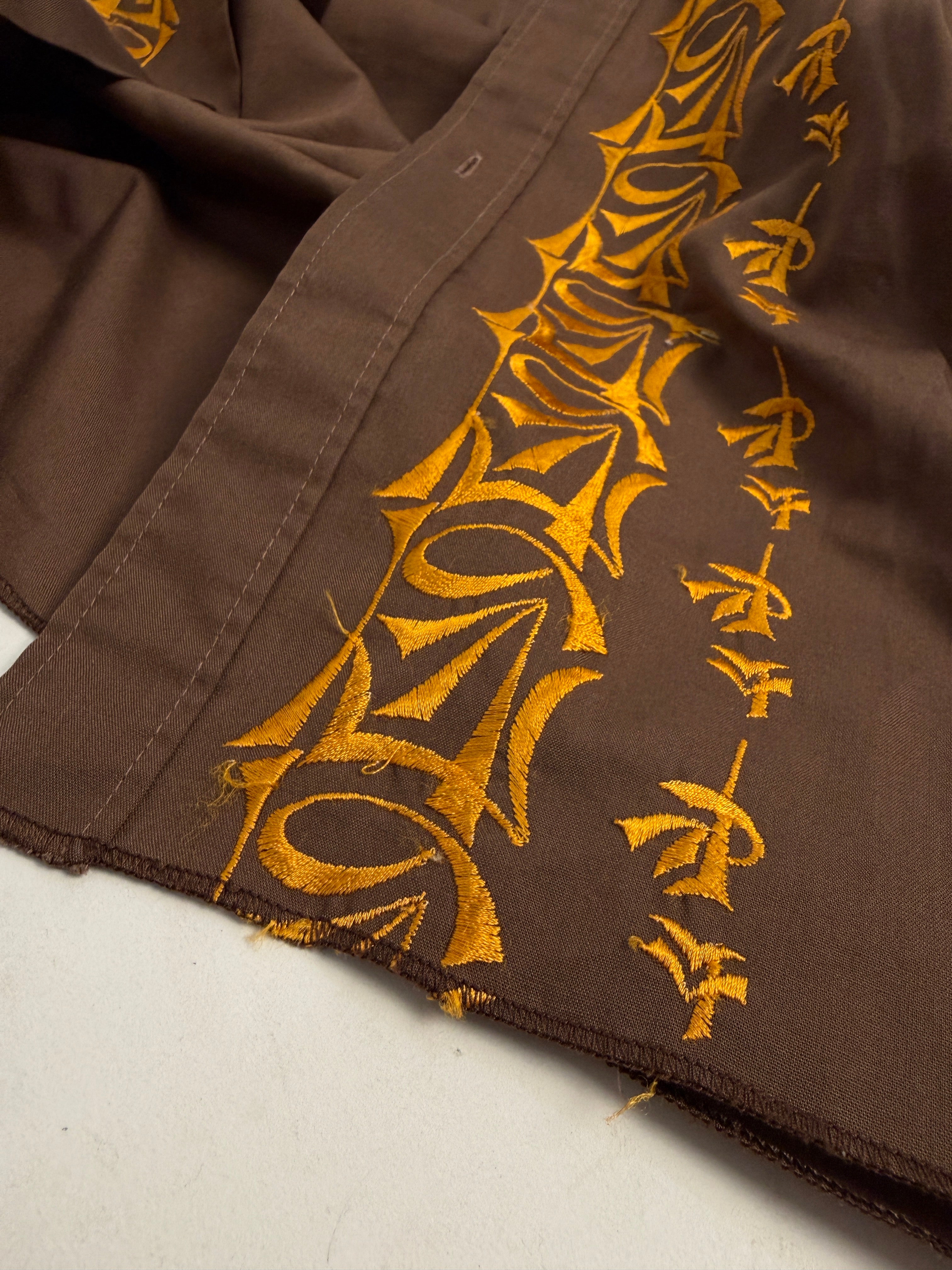 Camicia anni '70 con ricami