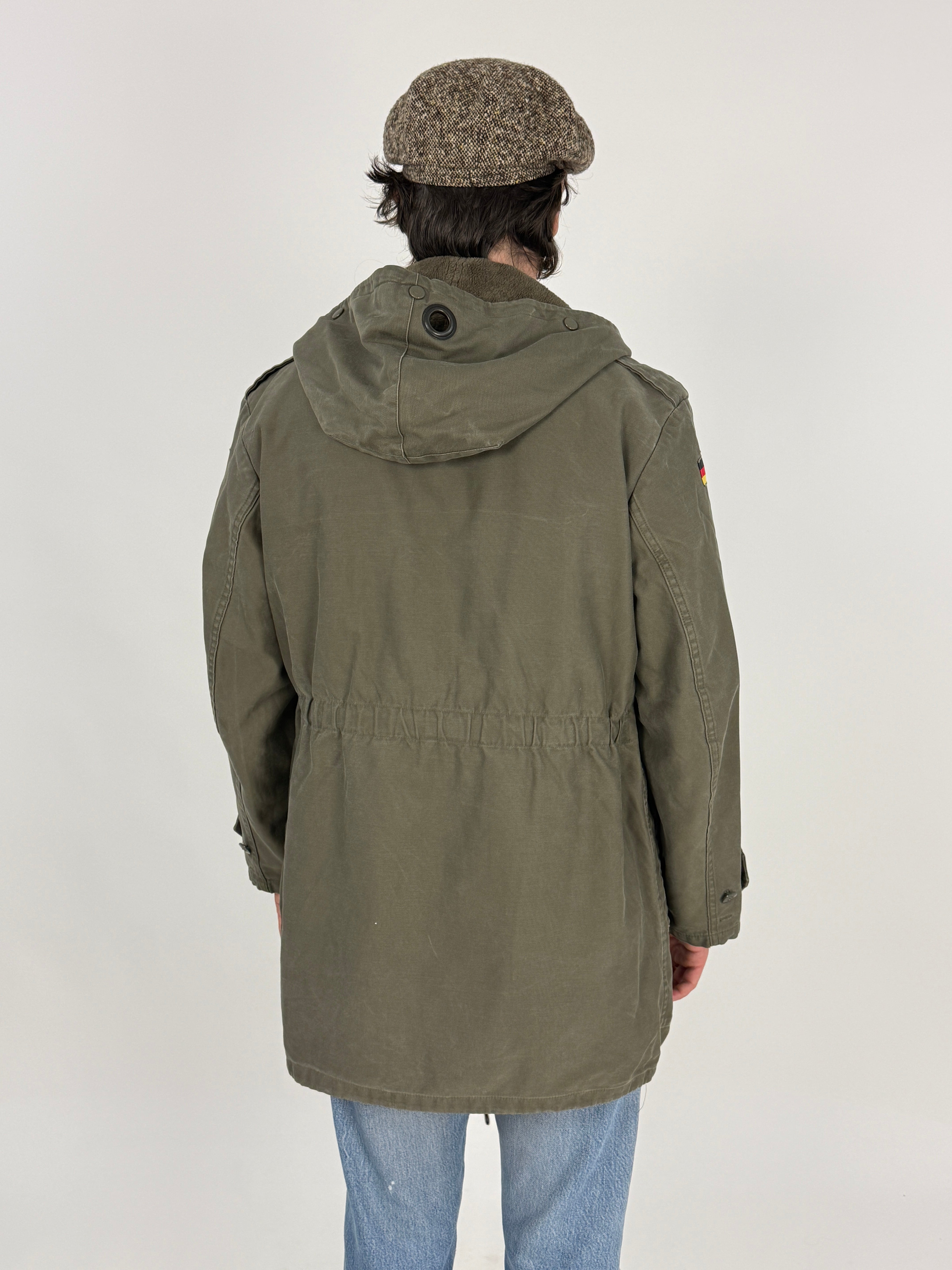Parka Militare Bundeswehr 1986 - vista posteriore indossato