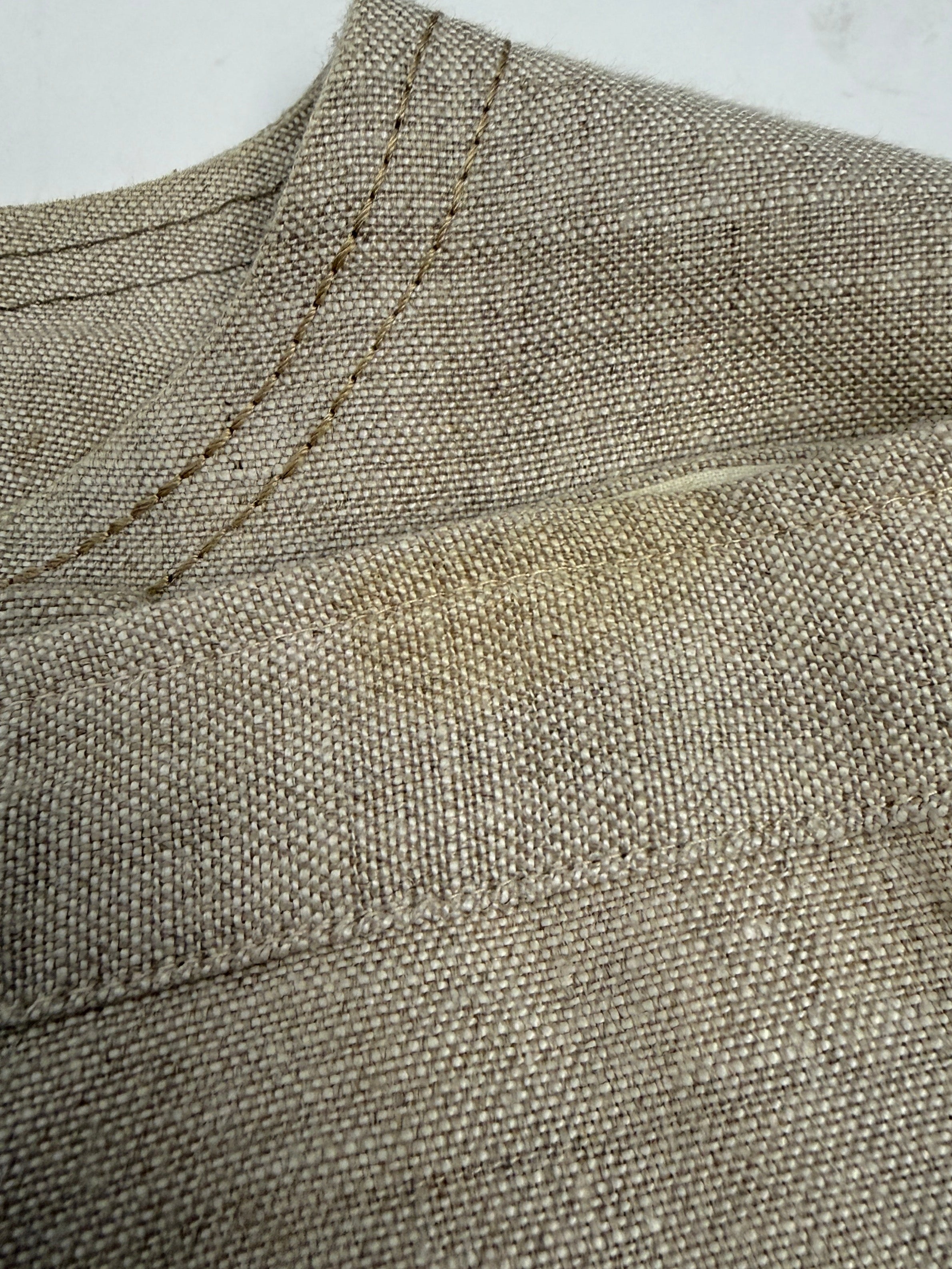 Completo sartoriale in lino