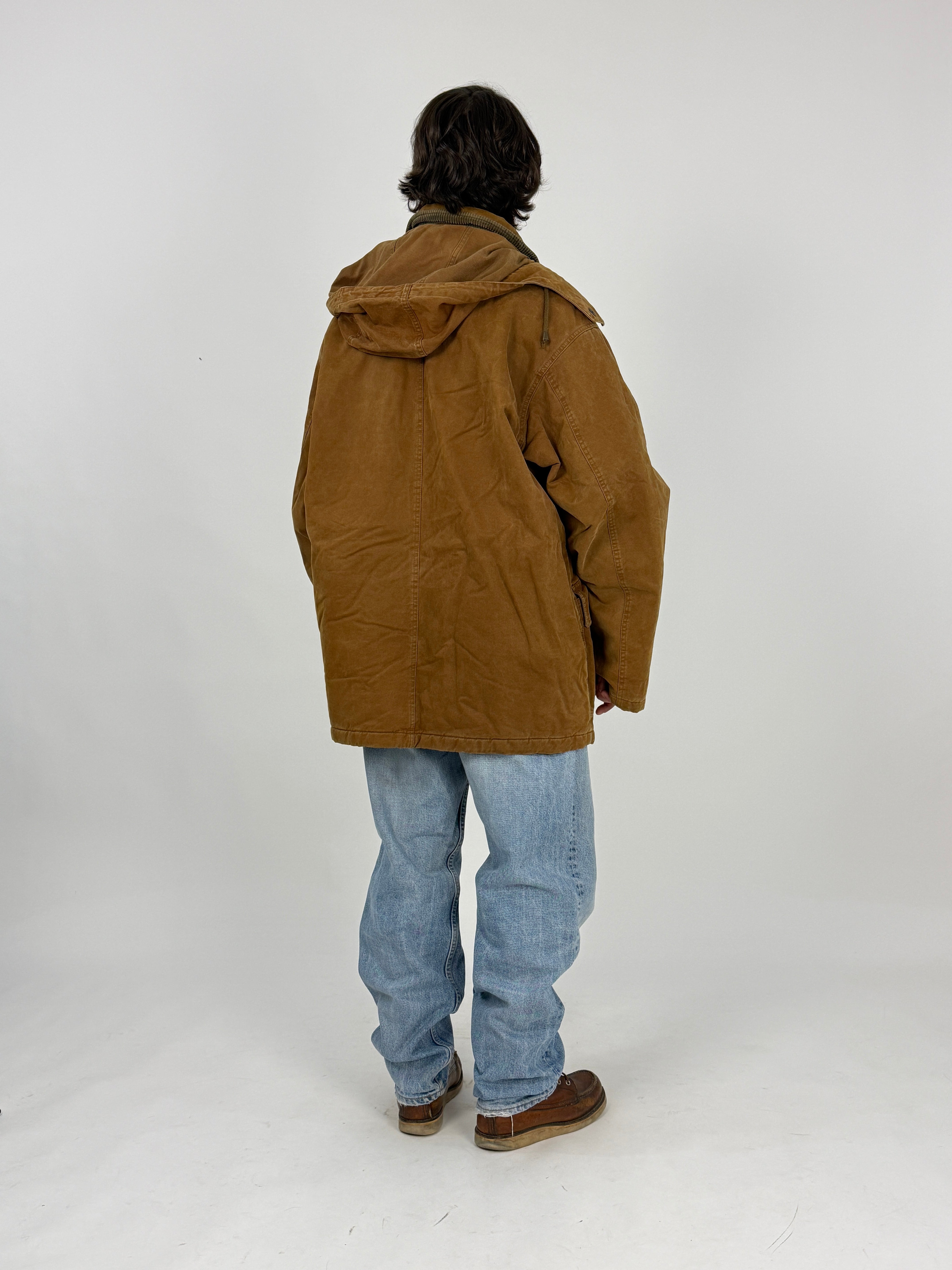 Giaccone Levi's Fireman Coat Canvas Anni '80 - Taglia XL