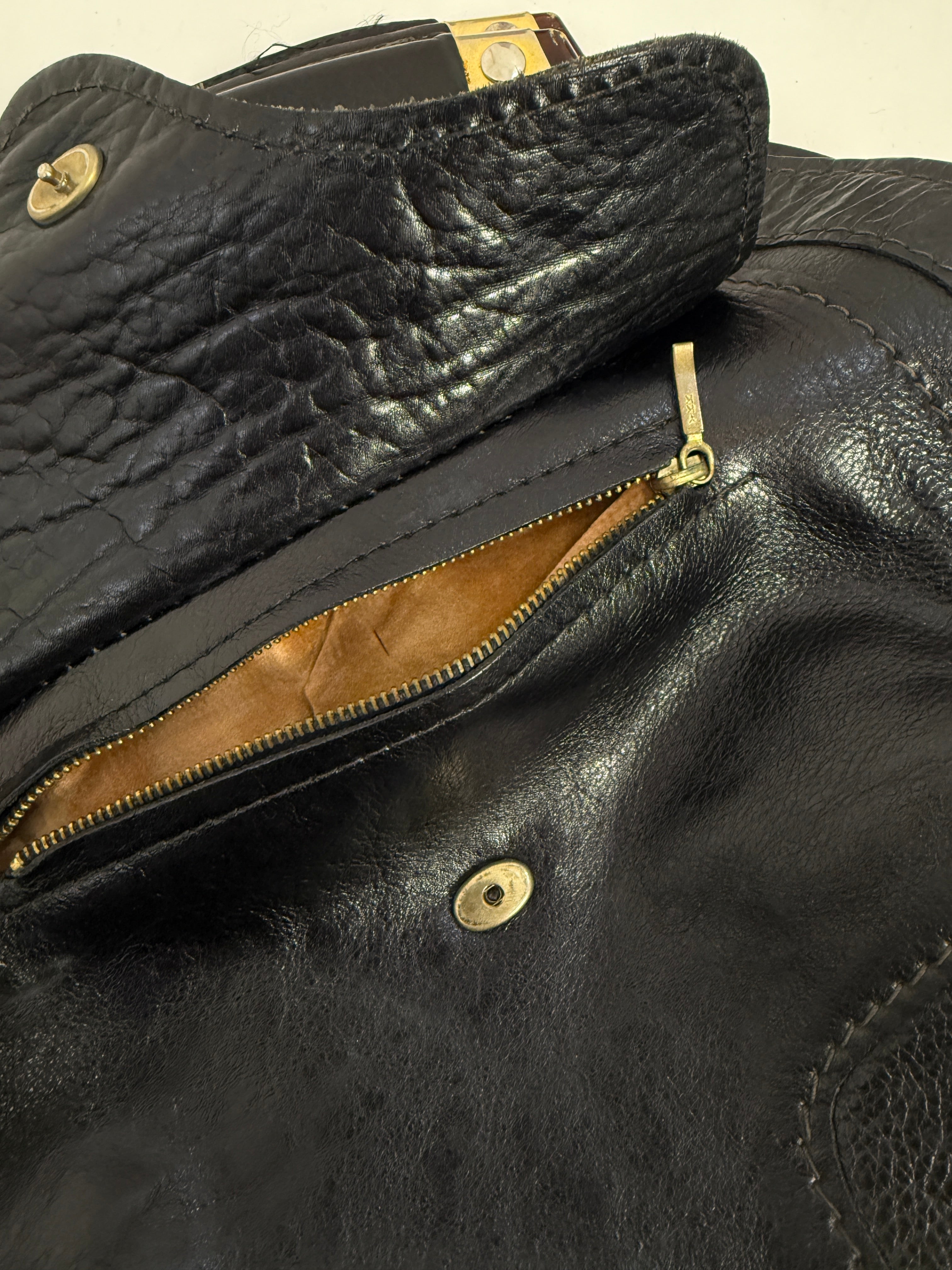 Borsa Alexander in vera pelle anni '70