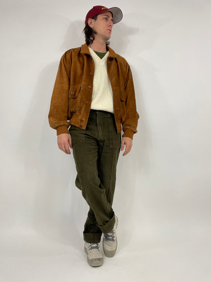 Jacket in camoscio 1970s