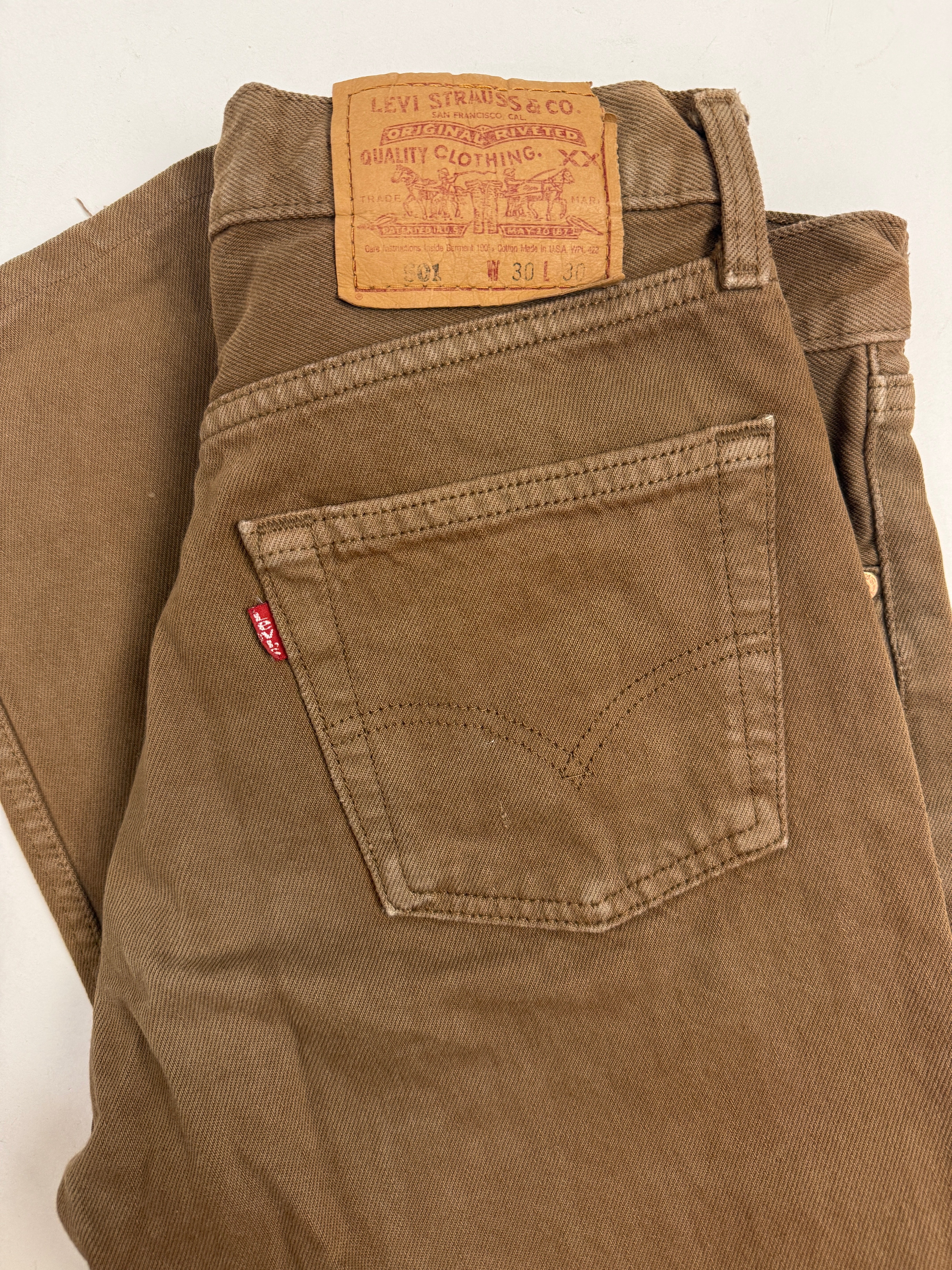 Jeans Levi's 501 Made in USA Vintage - W30 L30 (IT42)