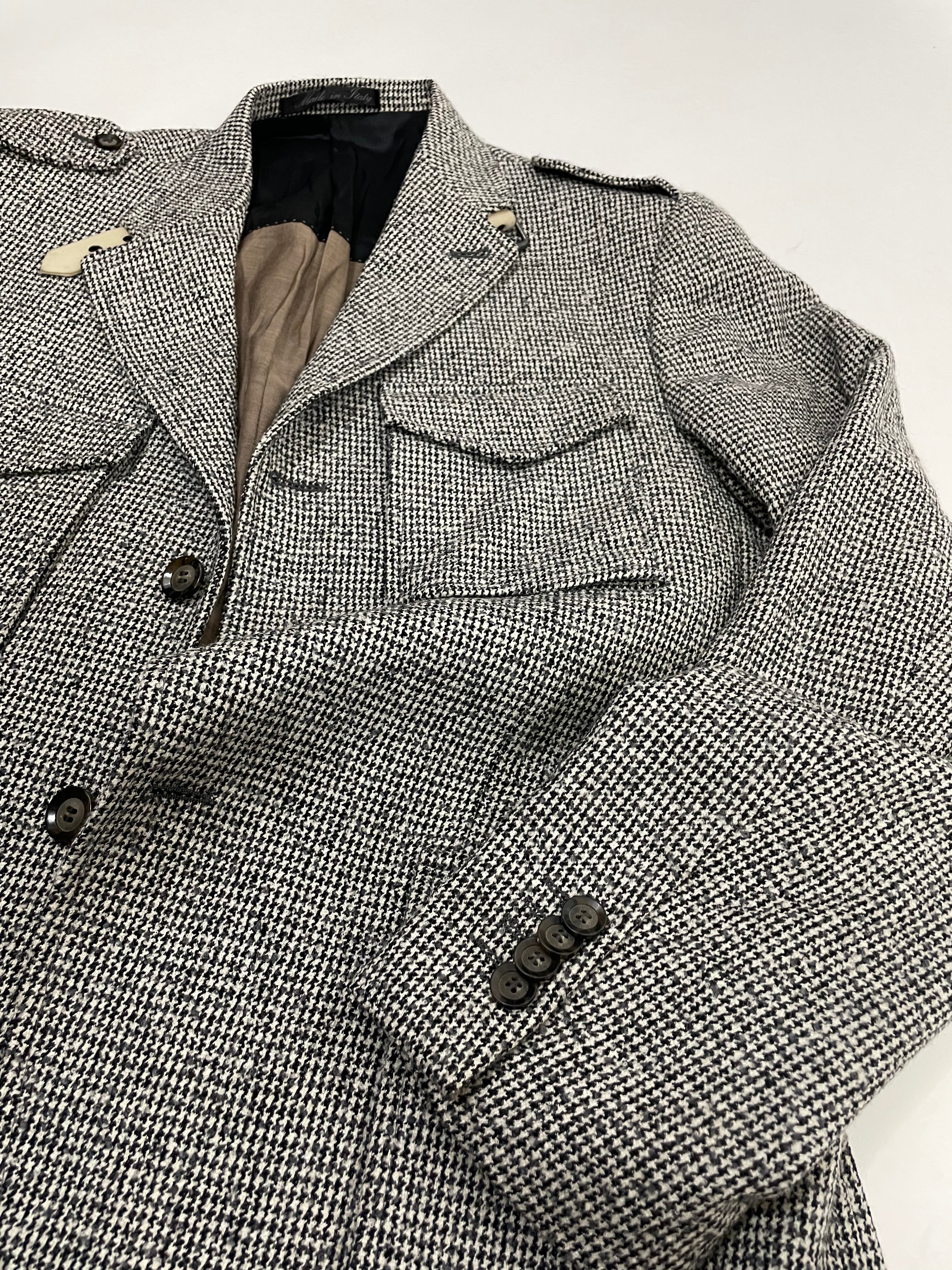Giacca Sartoriale lana pied de poule