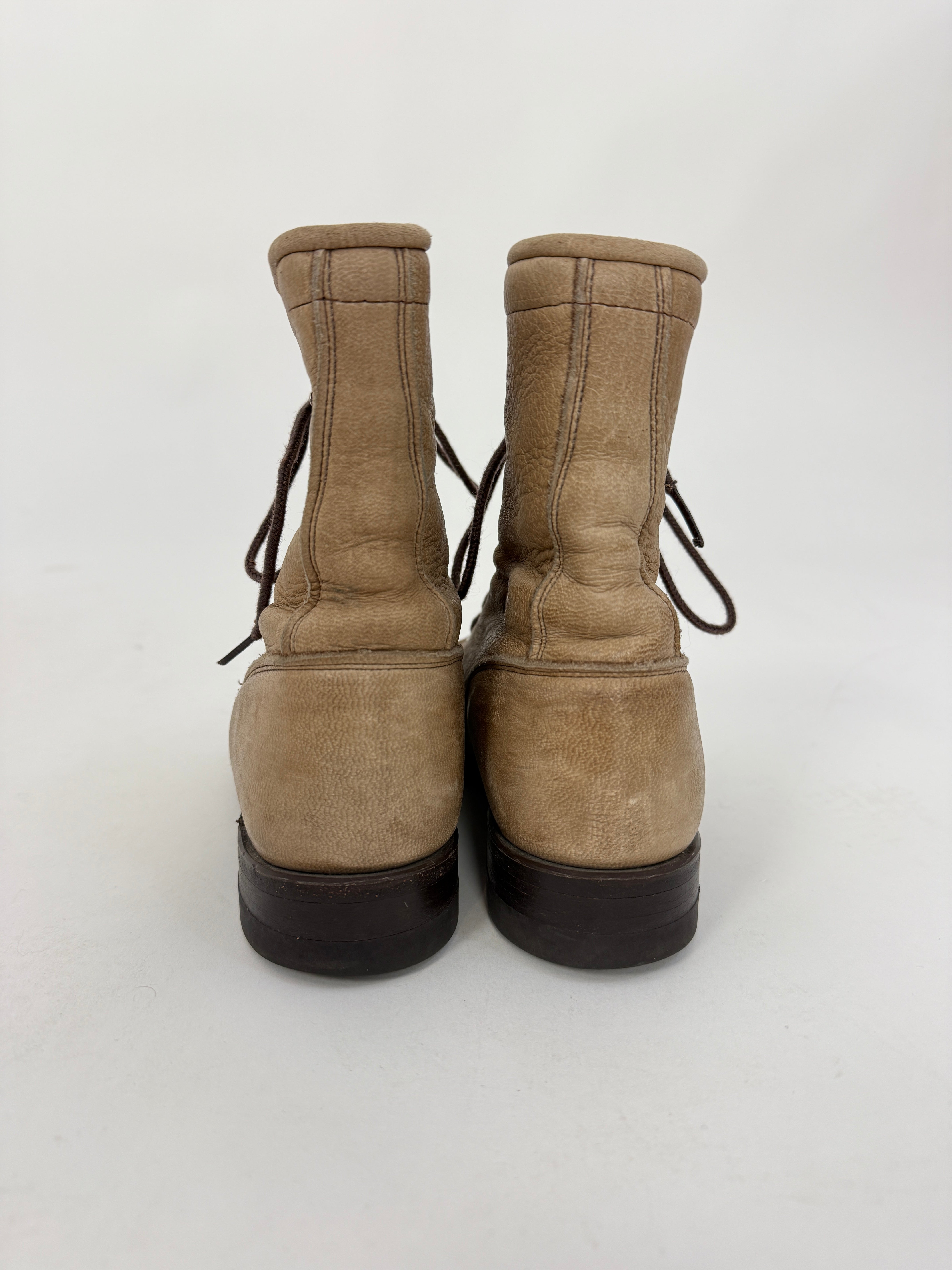 Justin Roper Made in USA 70s- Allacciata alta con frange