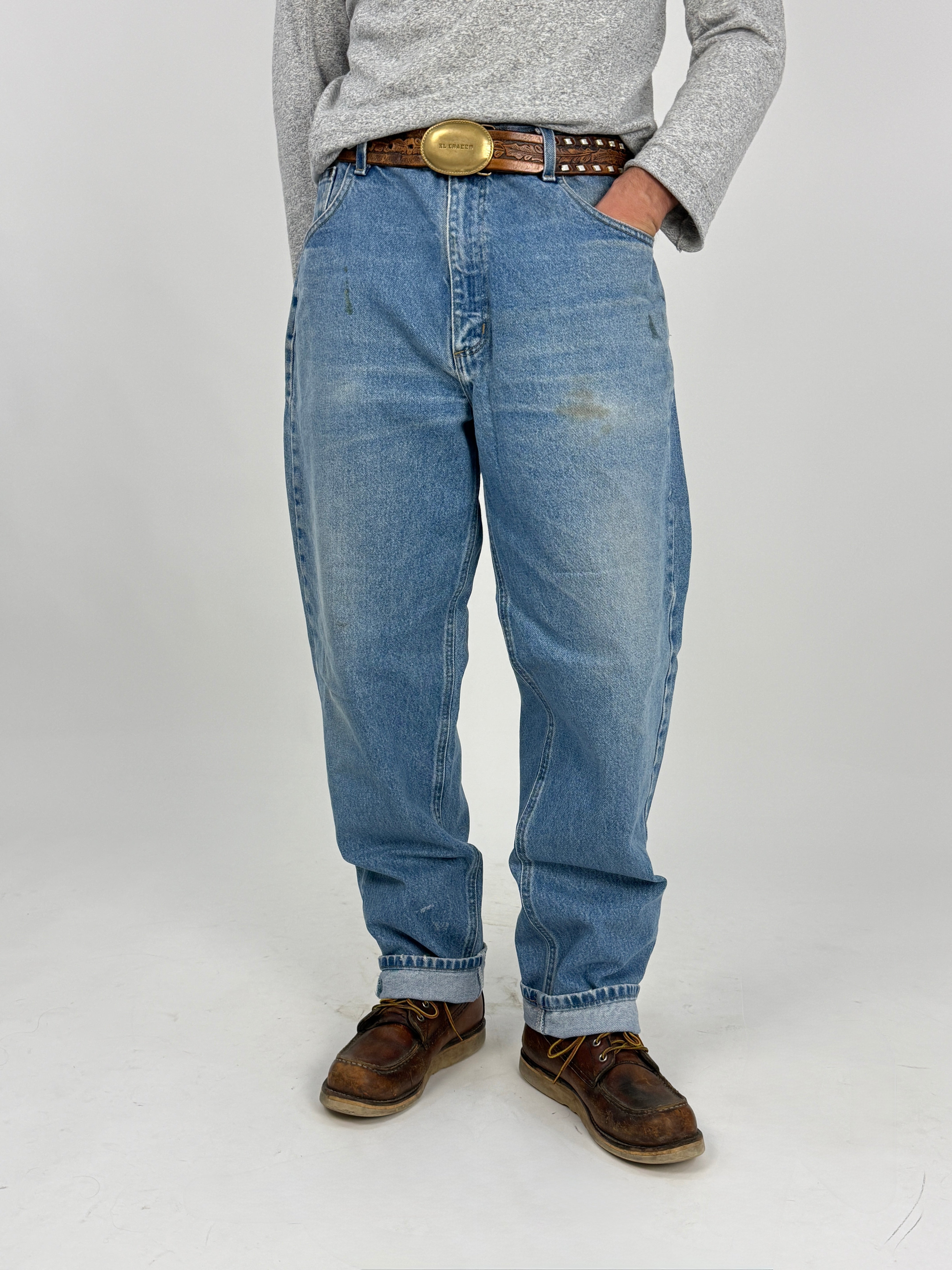 Jeans Carhartt Relaxed Fit Denim Stone Wash - 38x32