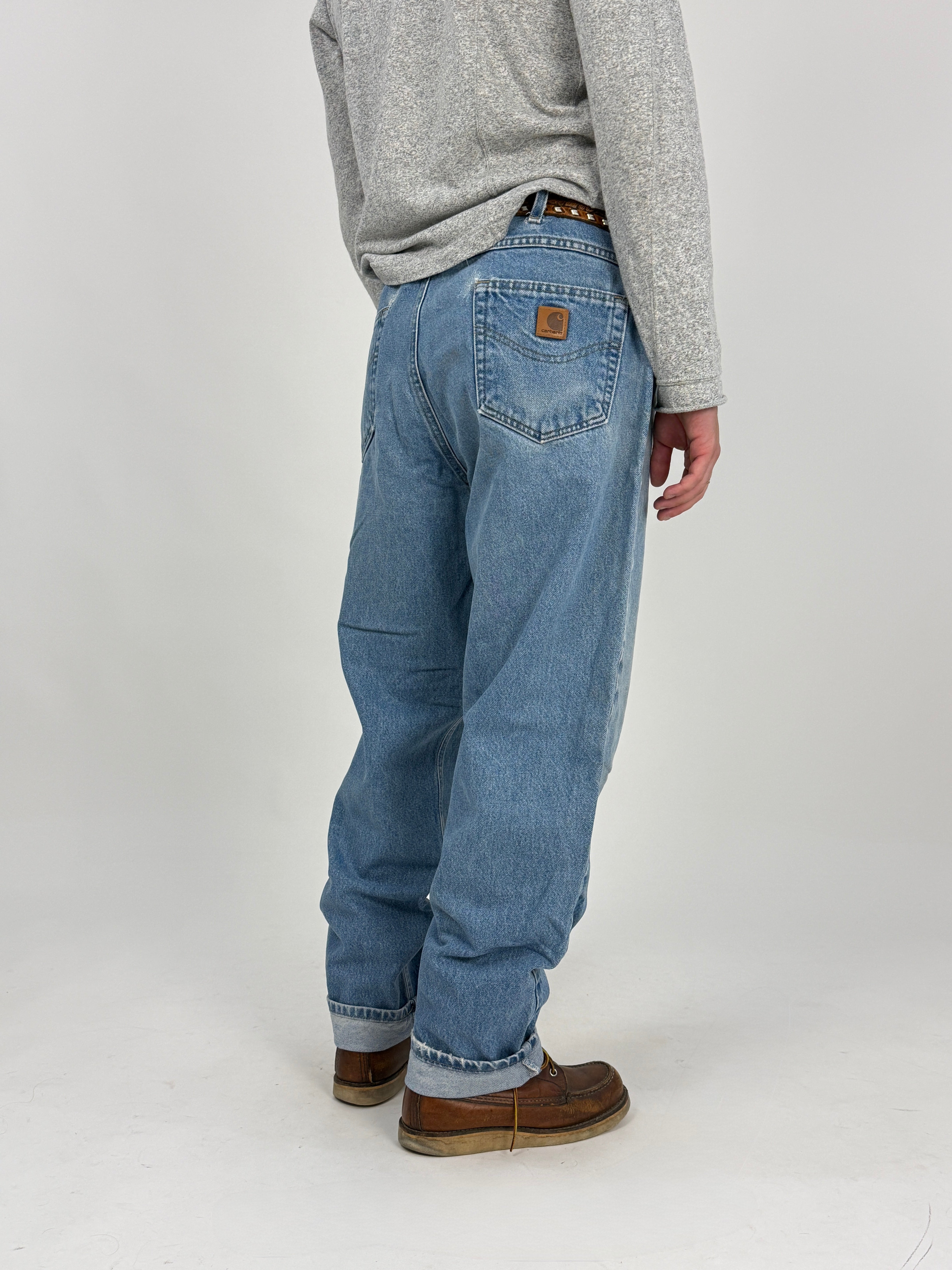 Jeans Carhartt Relaxed Fit Denim Stone Wash - 38x32