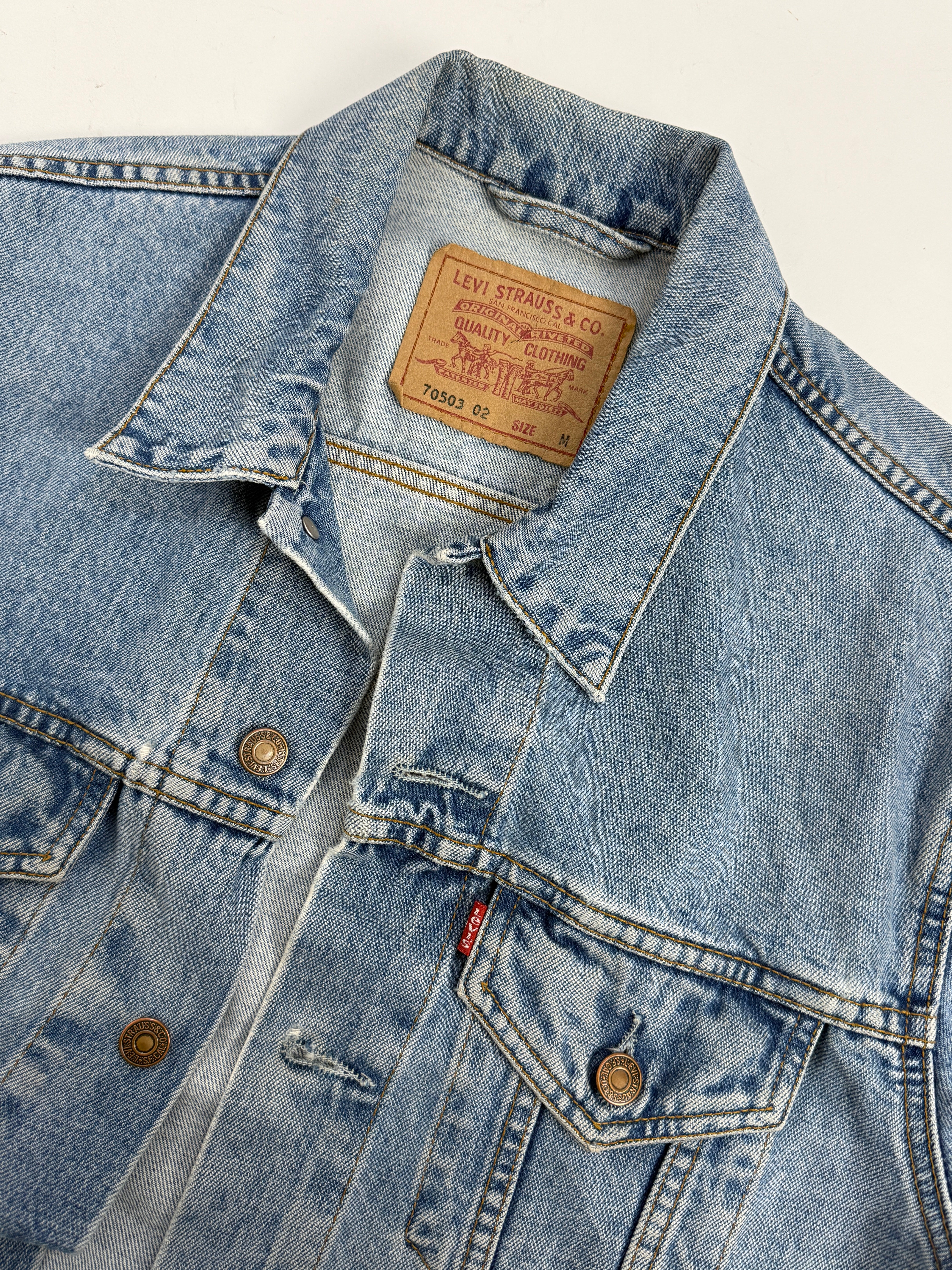 Levi's 70503 02 Giacca Trucker vintage uomo
