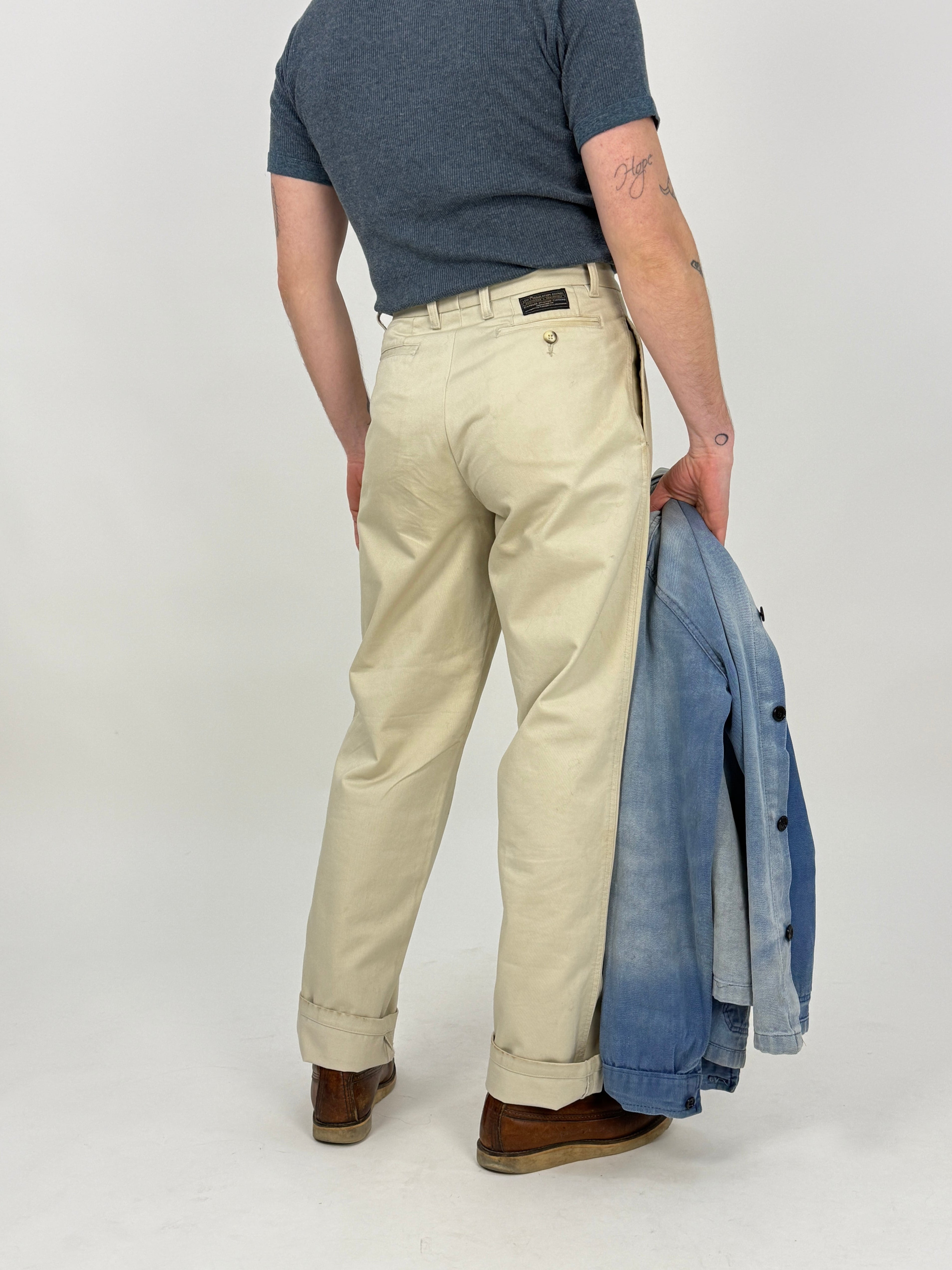 Pantaloni Levi's Regulation Chinos - Sanforized - Rare vintage